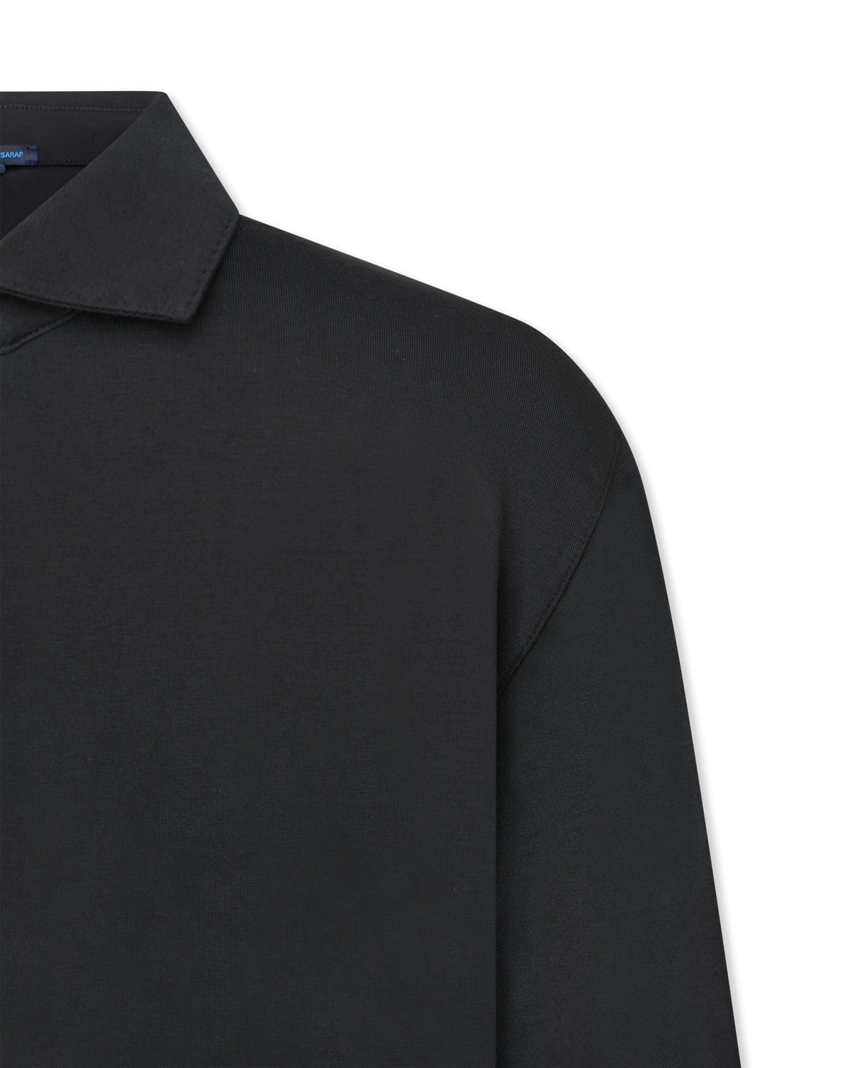 Pima Cotton Stretch Long Sleeve Polo