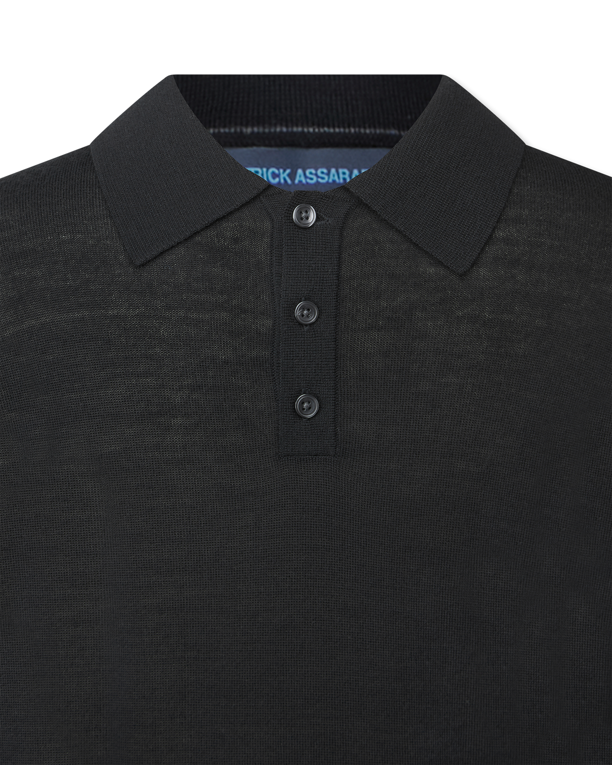 Extra-Fine Merino Button Polo