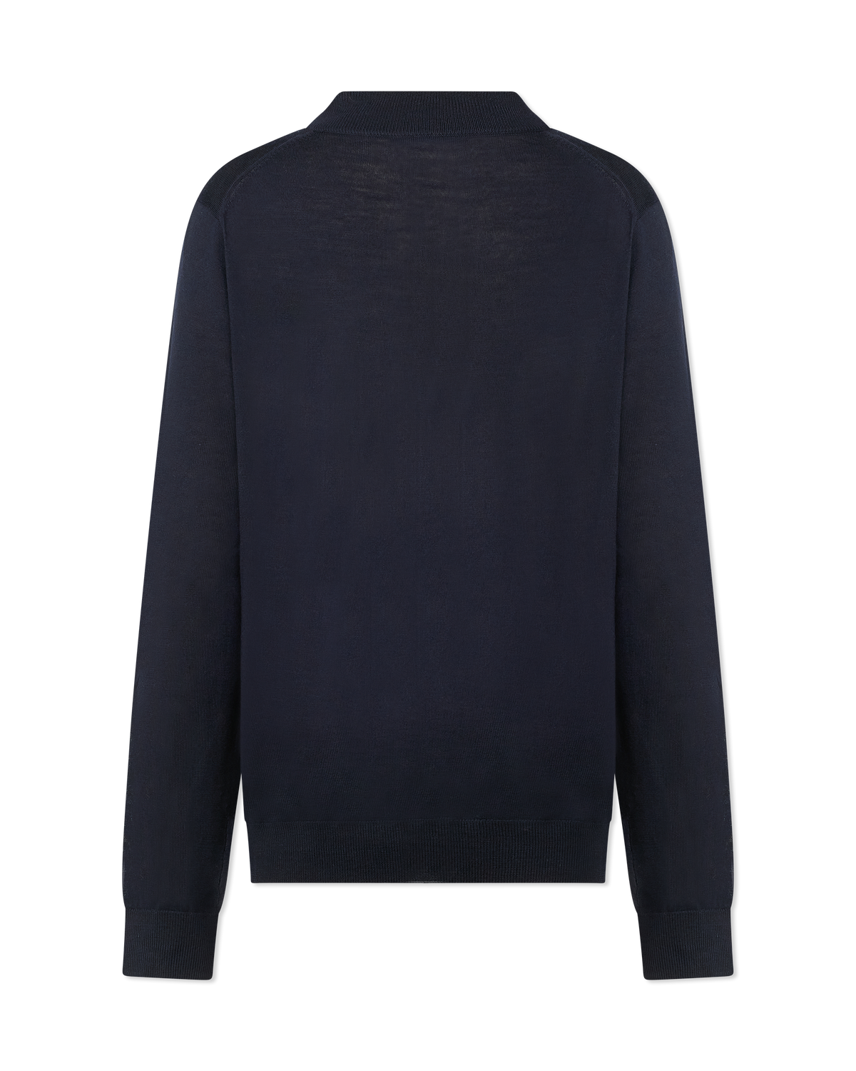 Extra-Fine Merino Full Zip Mock Cardigan