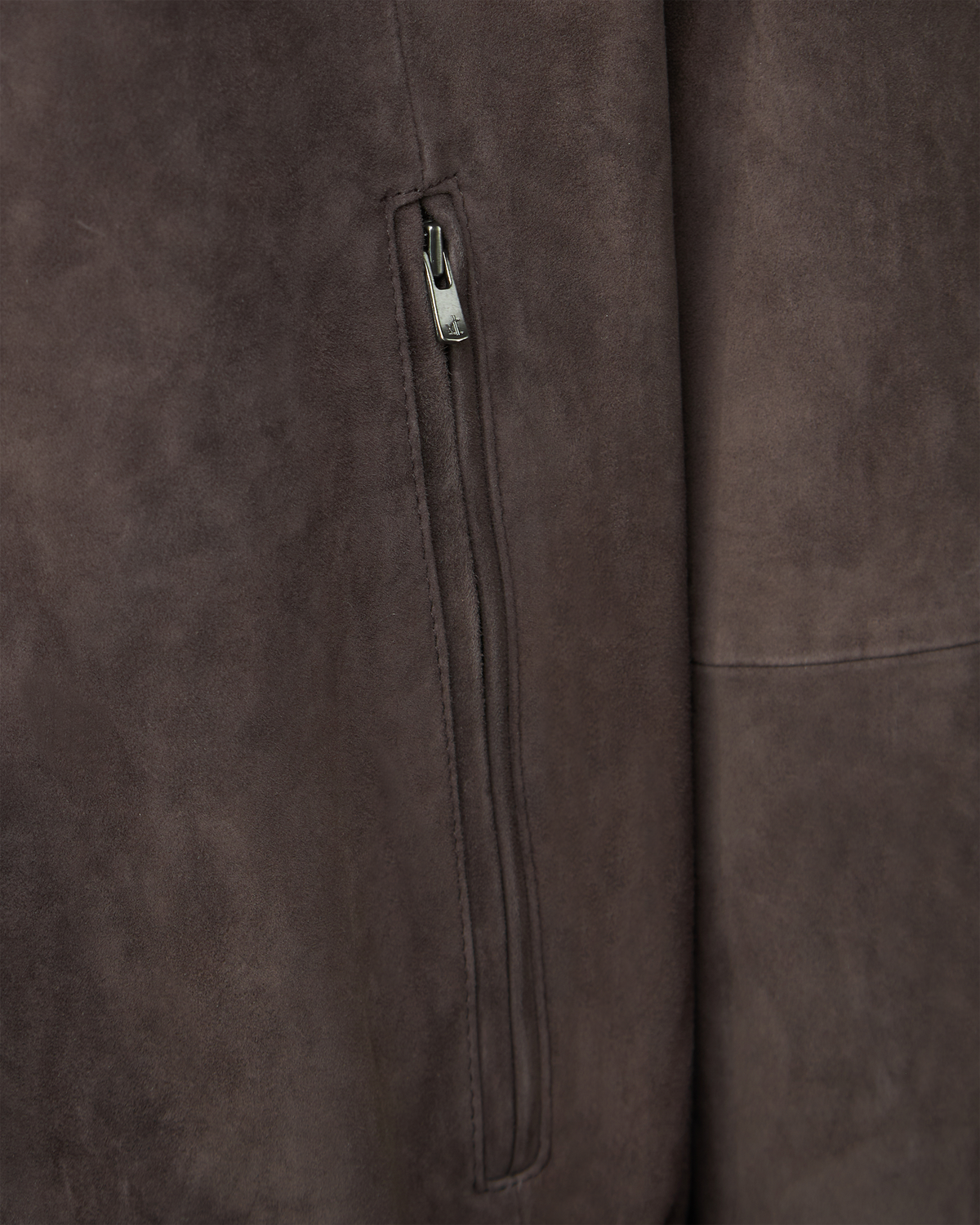 Suede Baseball Bomber Jacket