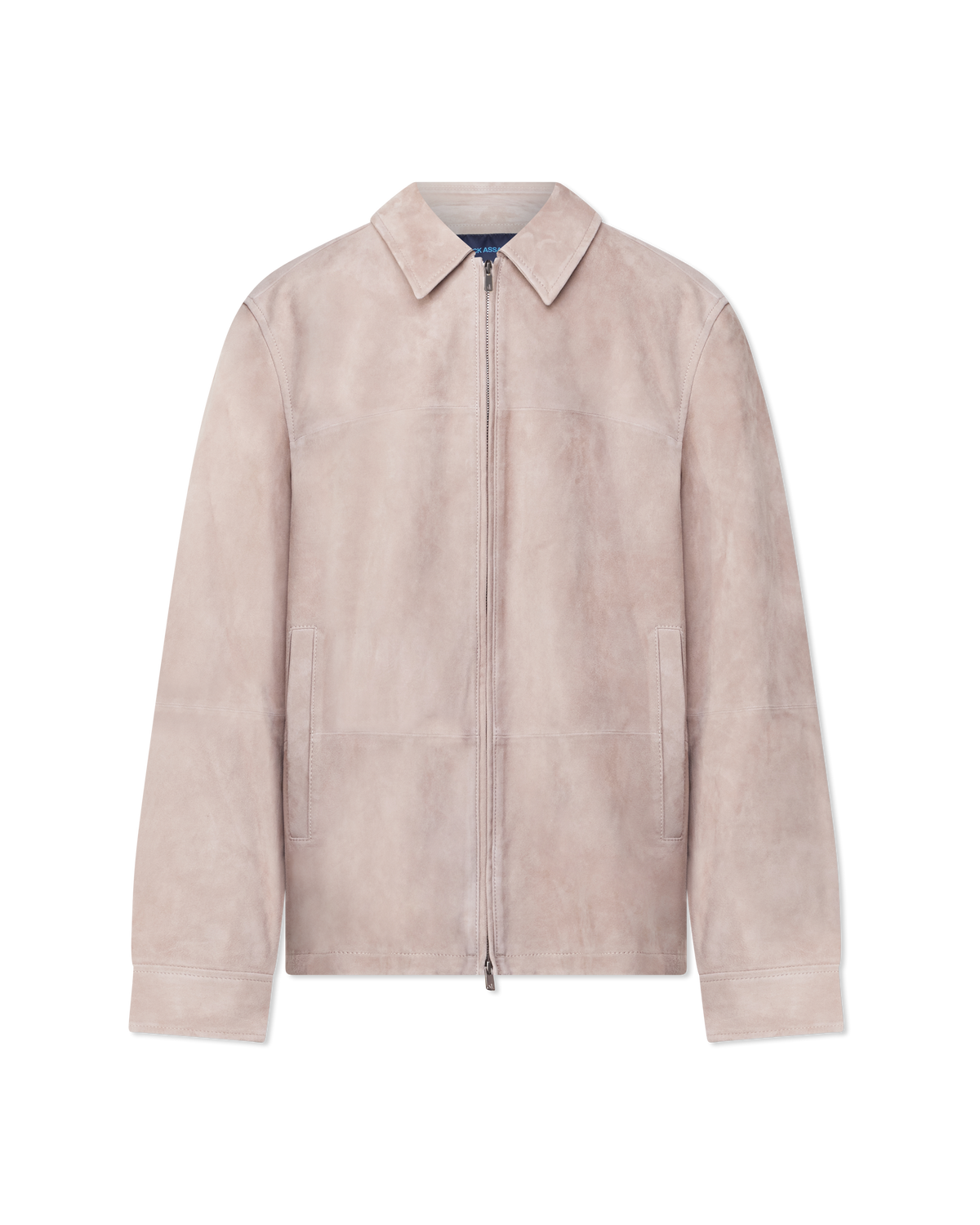 Suede Zip Up Shirt Jacket