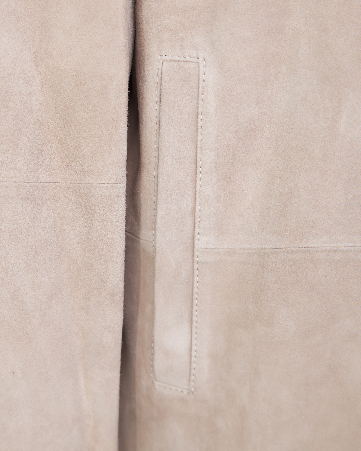 Suede Zip Up Shirt Jacket