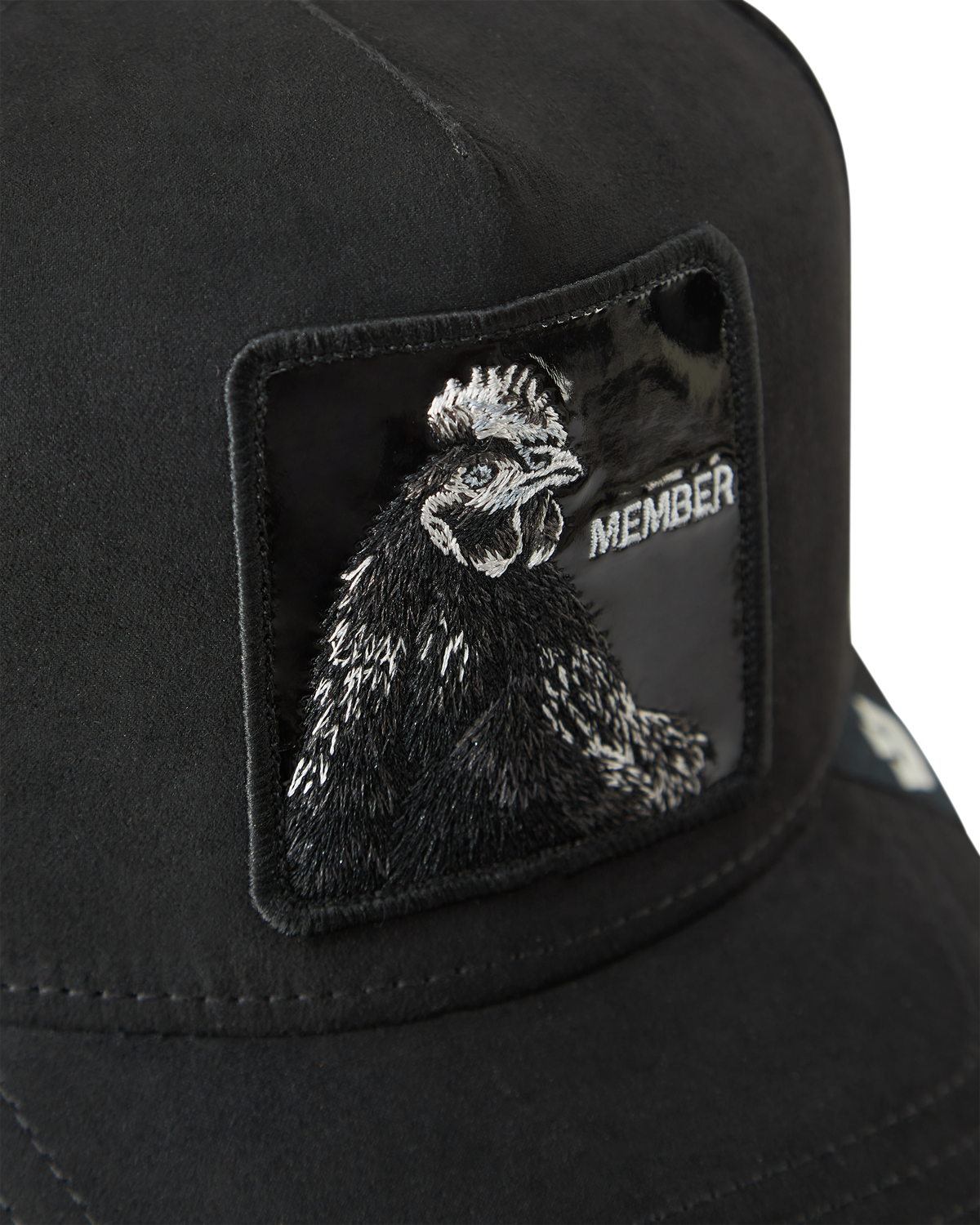 Black Out Rooster Trucker
