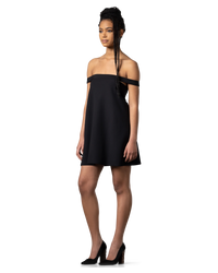 Wide Strap Shift Dress
