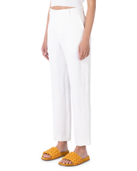 Straight Leg Linen Pants