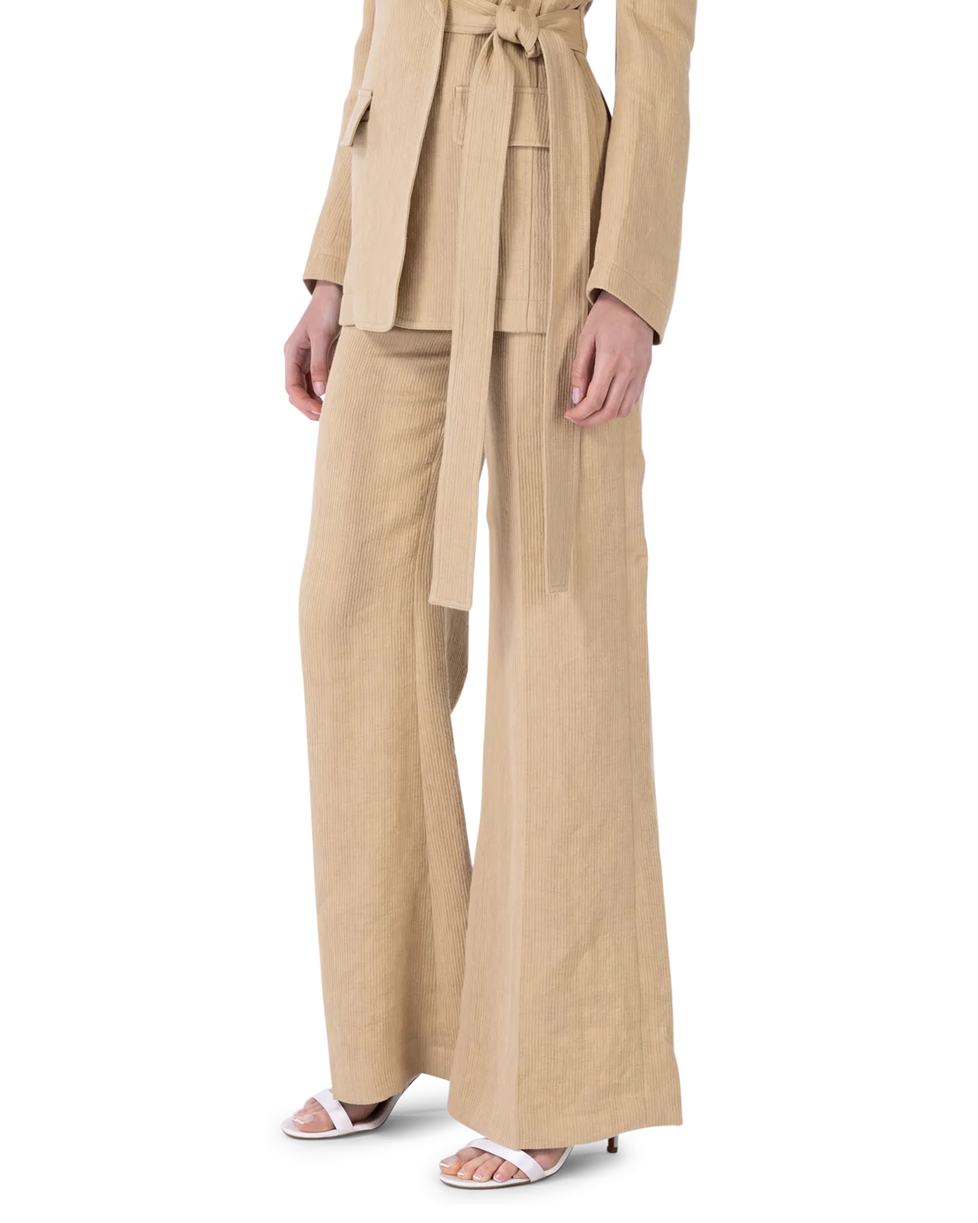 Corduroy Wide Leg Pants