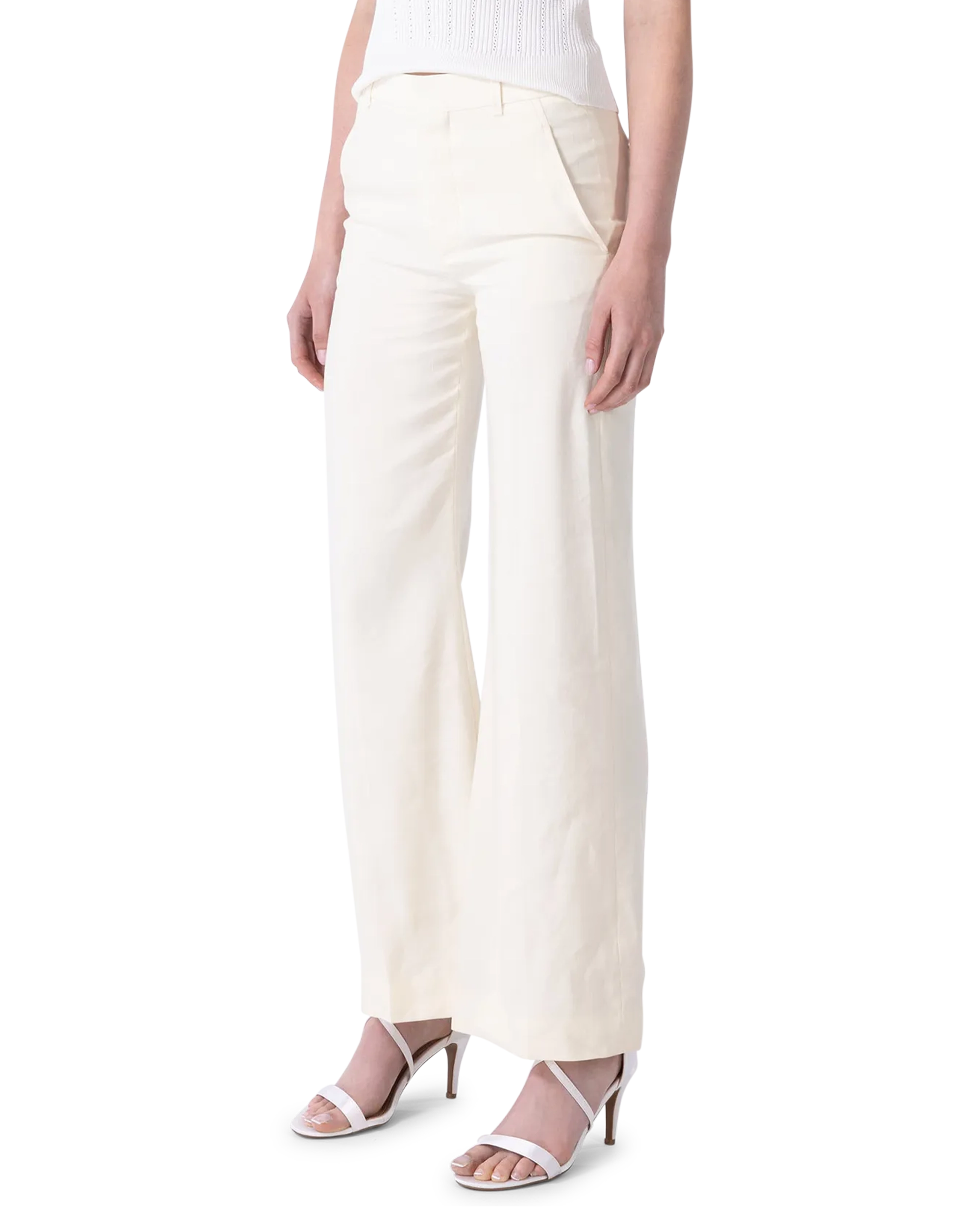 Linen Straight Leg Pants