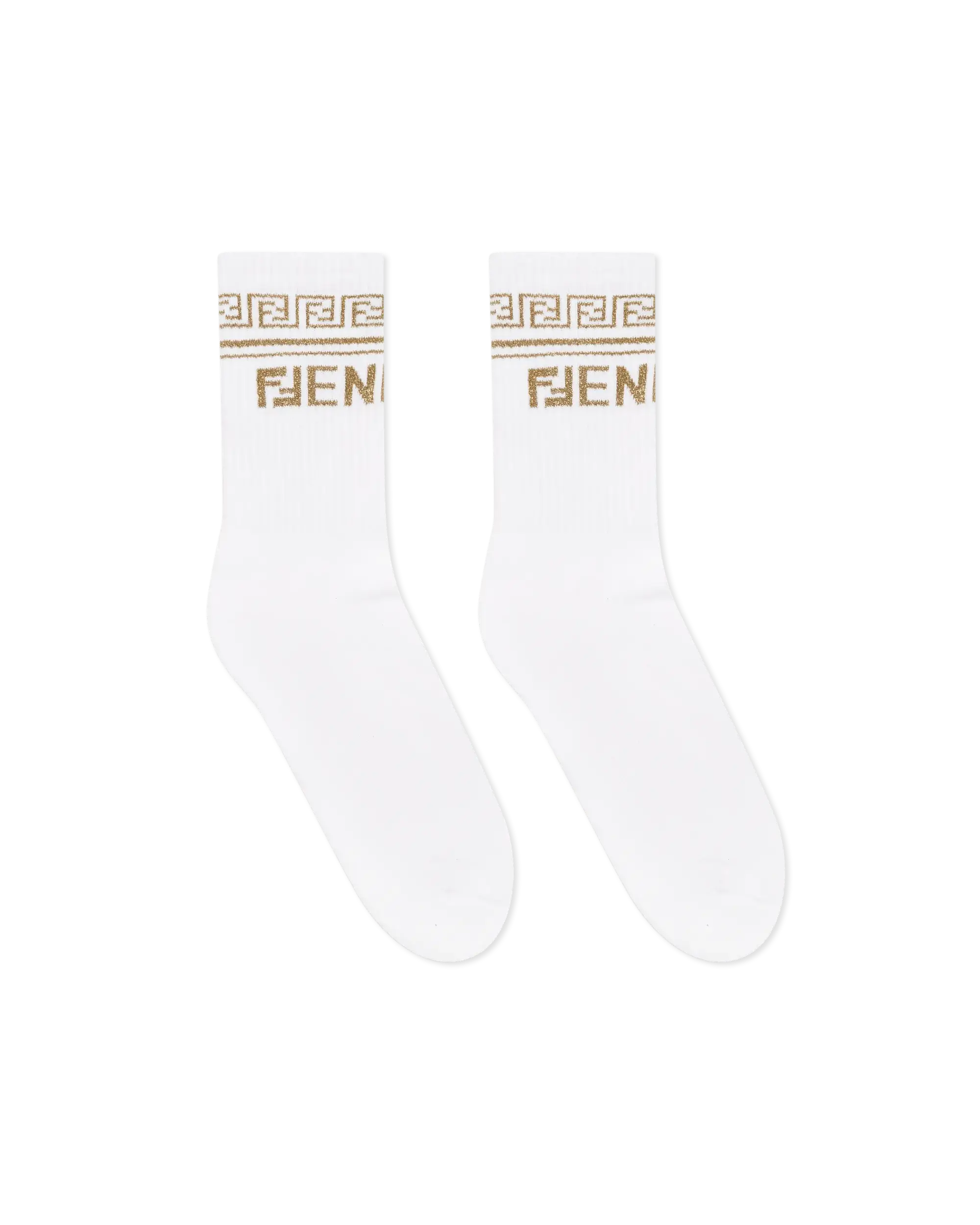 Fendi X Versace Calf-Length Socks