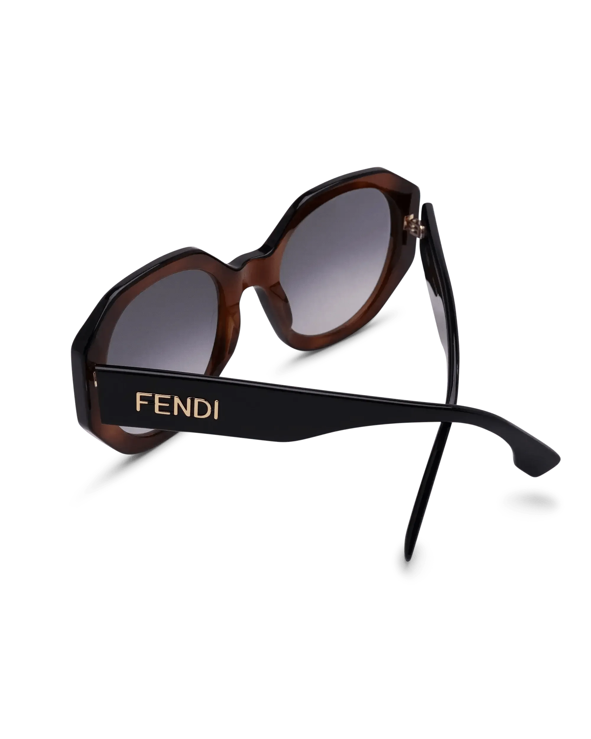 Bold Acetate Havana + Black Lens Sunglasses