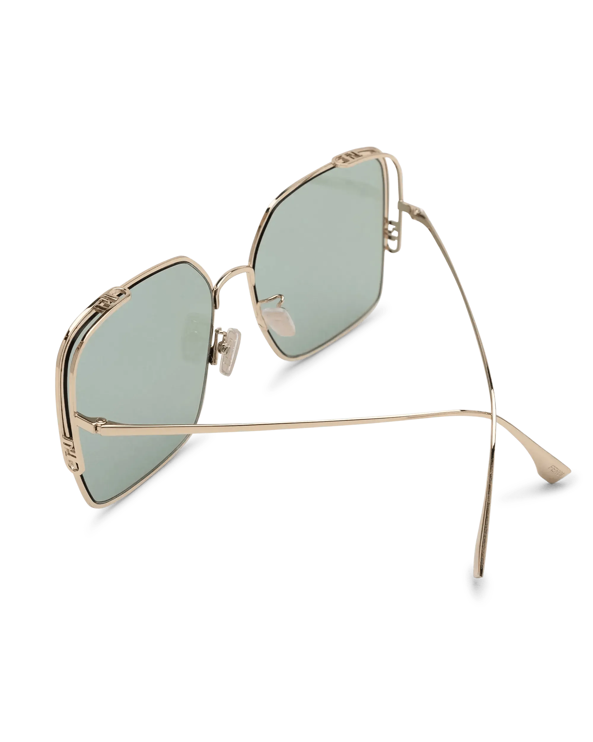 Green Lens O’Lock Square Sunglasses