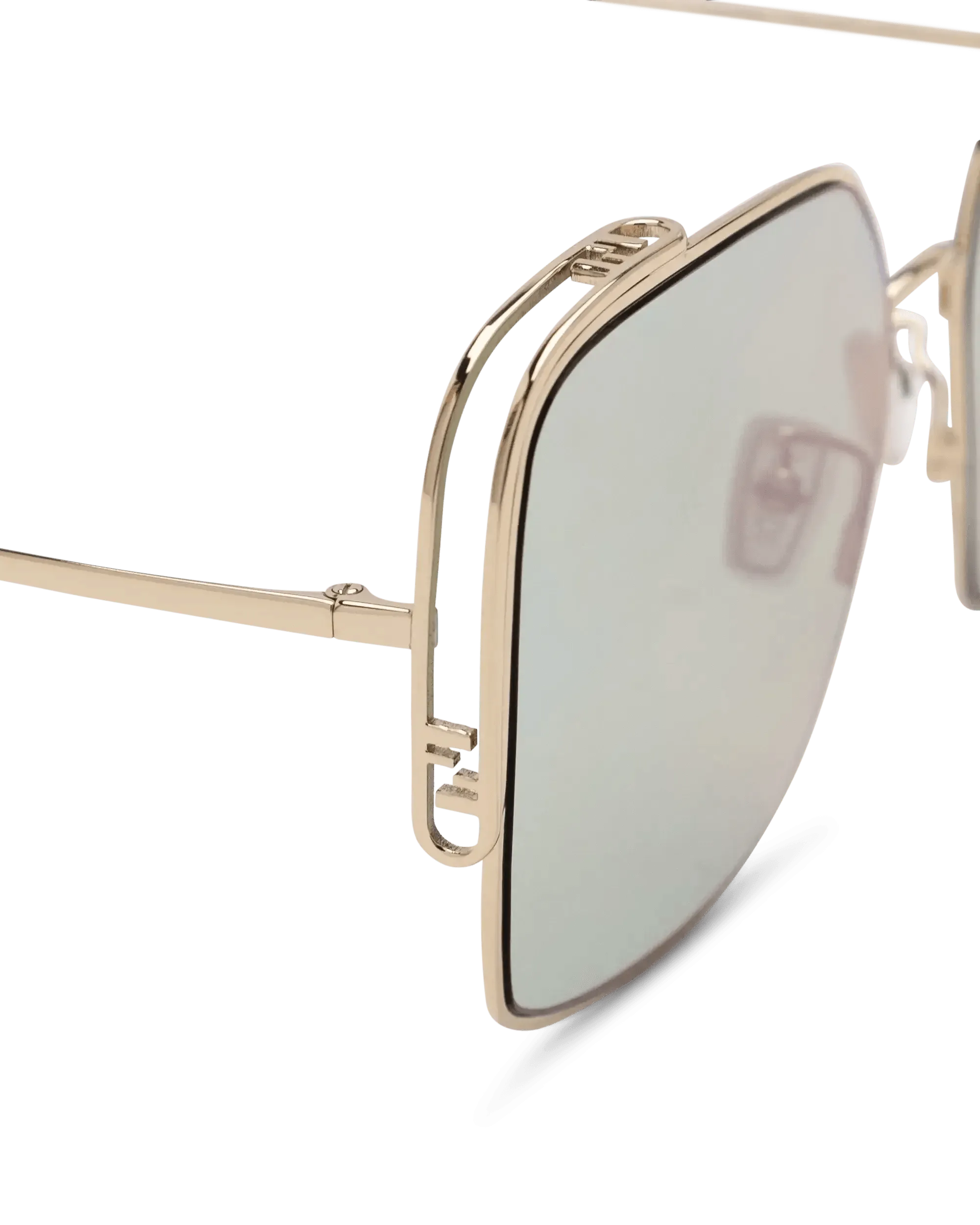 Green Lens O’Lock Square Sunglasses