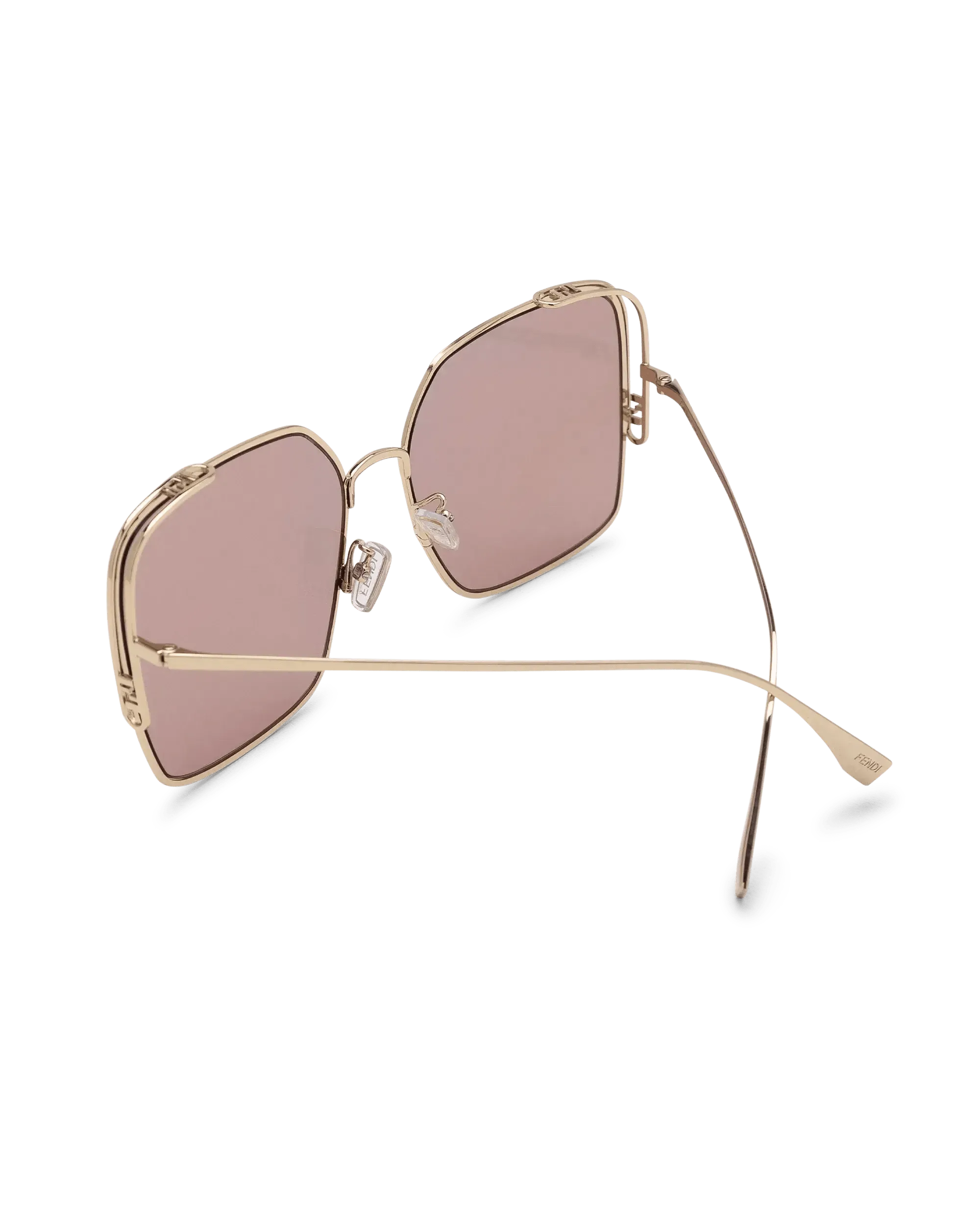 Pink Lens O’Lock Square Sunglasses - DIHSAN