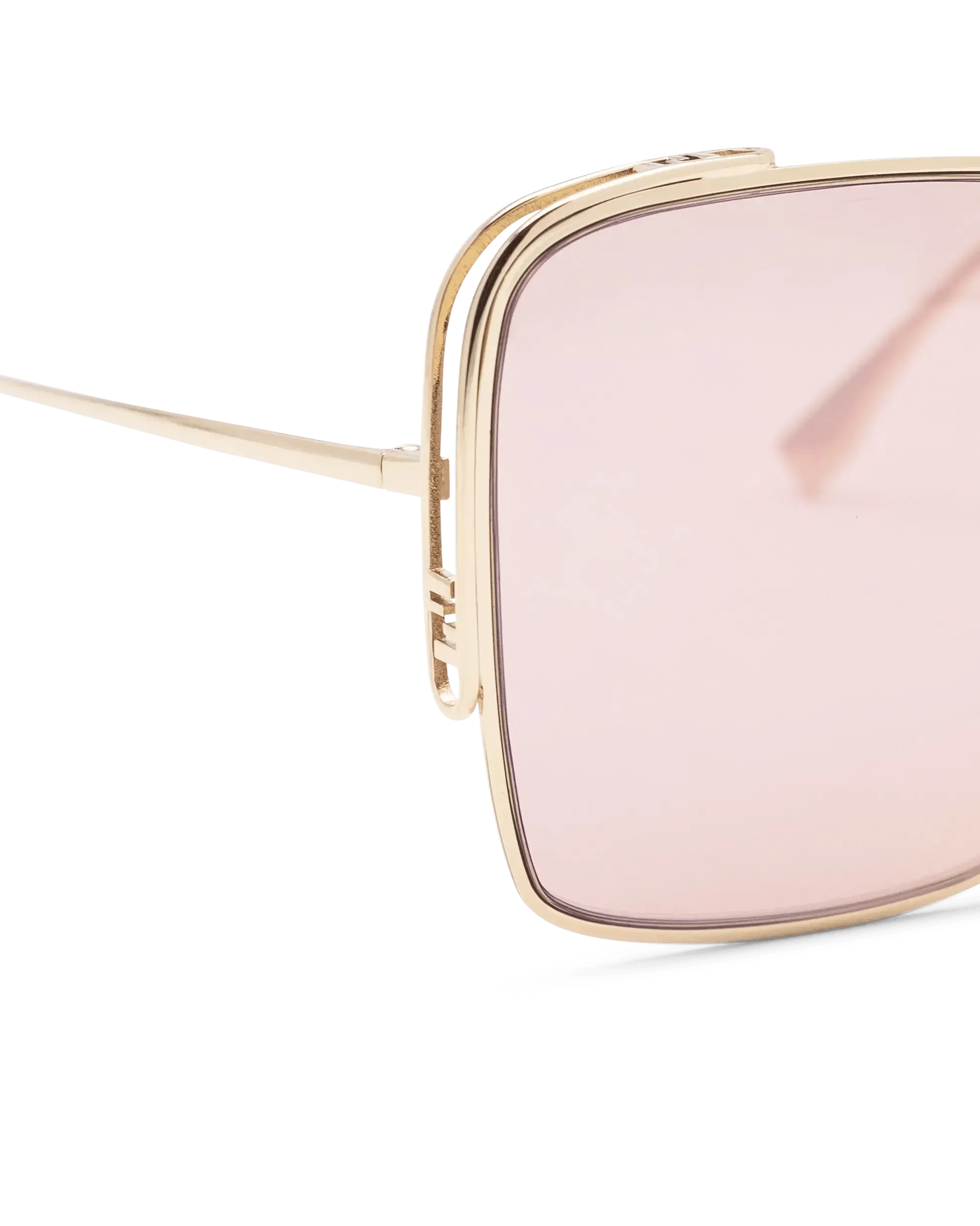 Pink Lens O’Lock Square Sunglasses - DIHSAN