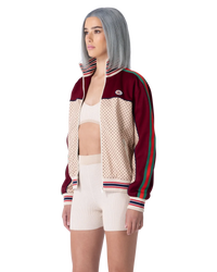 Technical Jersey Zipped Jacket