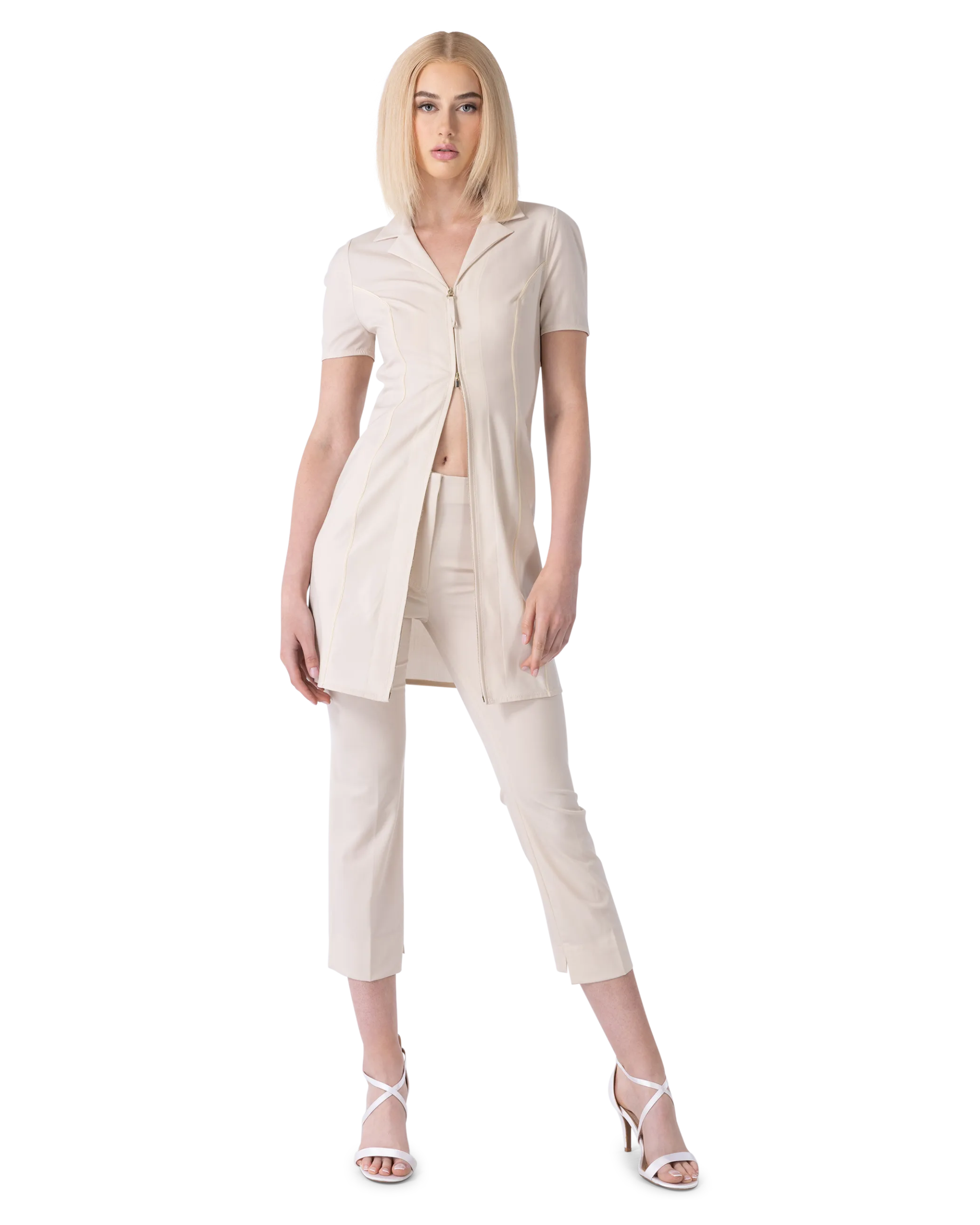 Tangelo Cut-Out Mini Dress