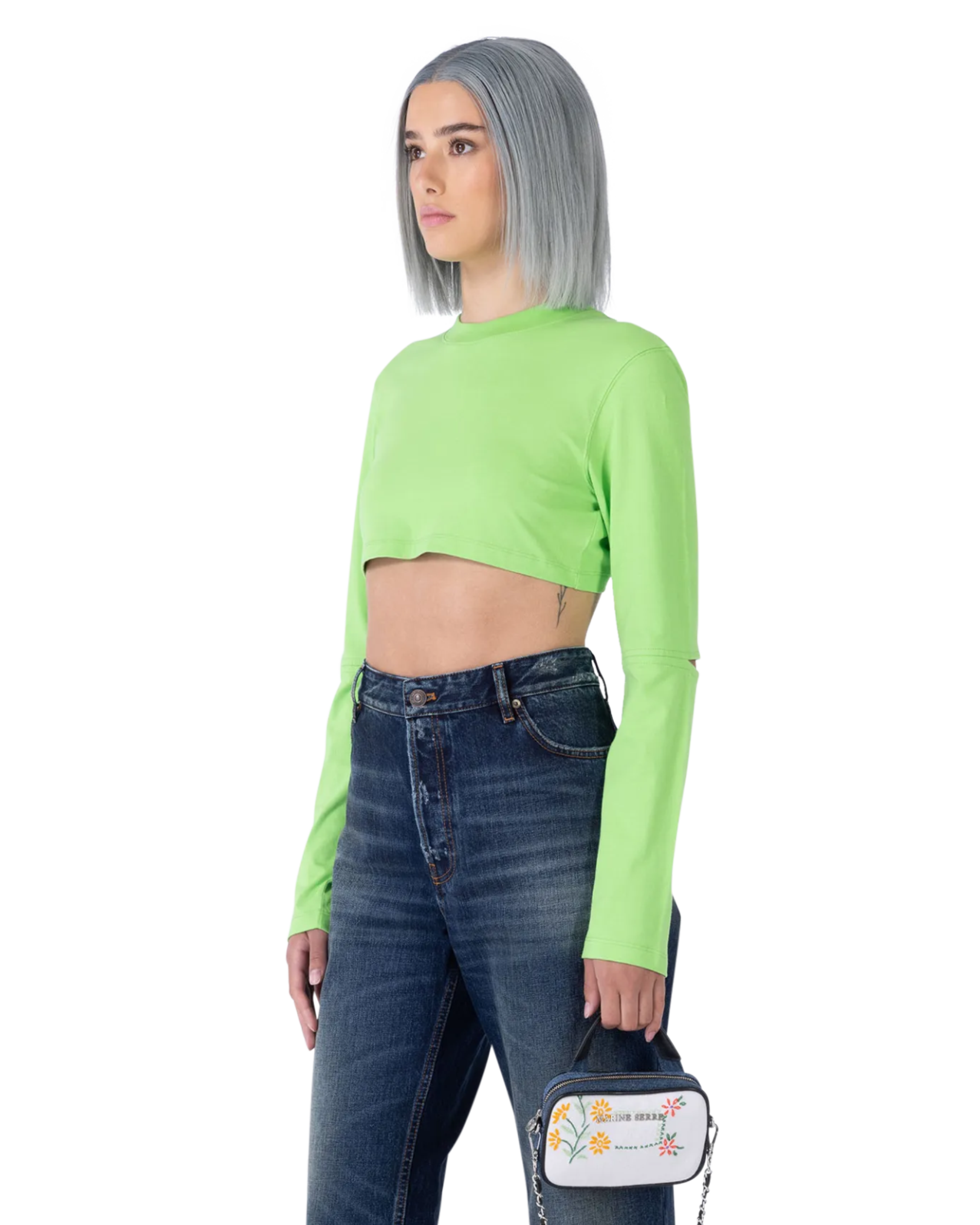 Piccola Backless Cropped Top