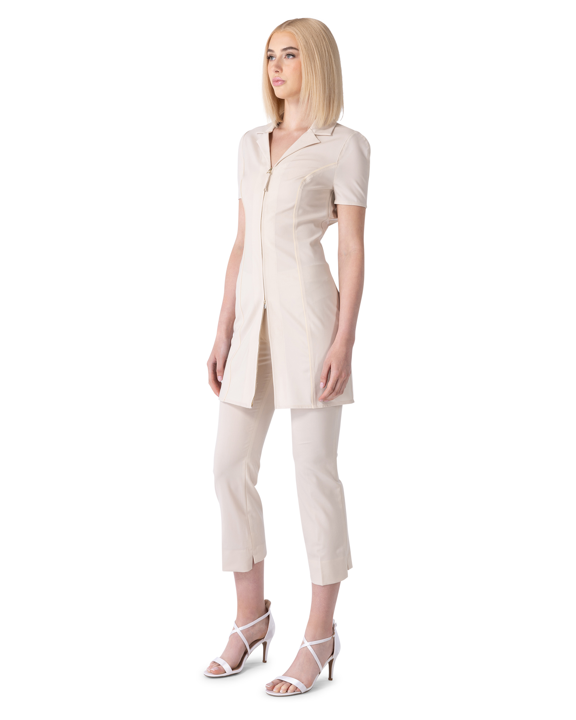 Pina Straight Leg Semi-Sheer Pants