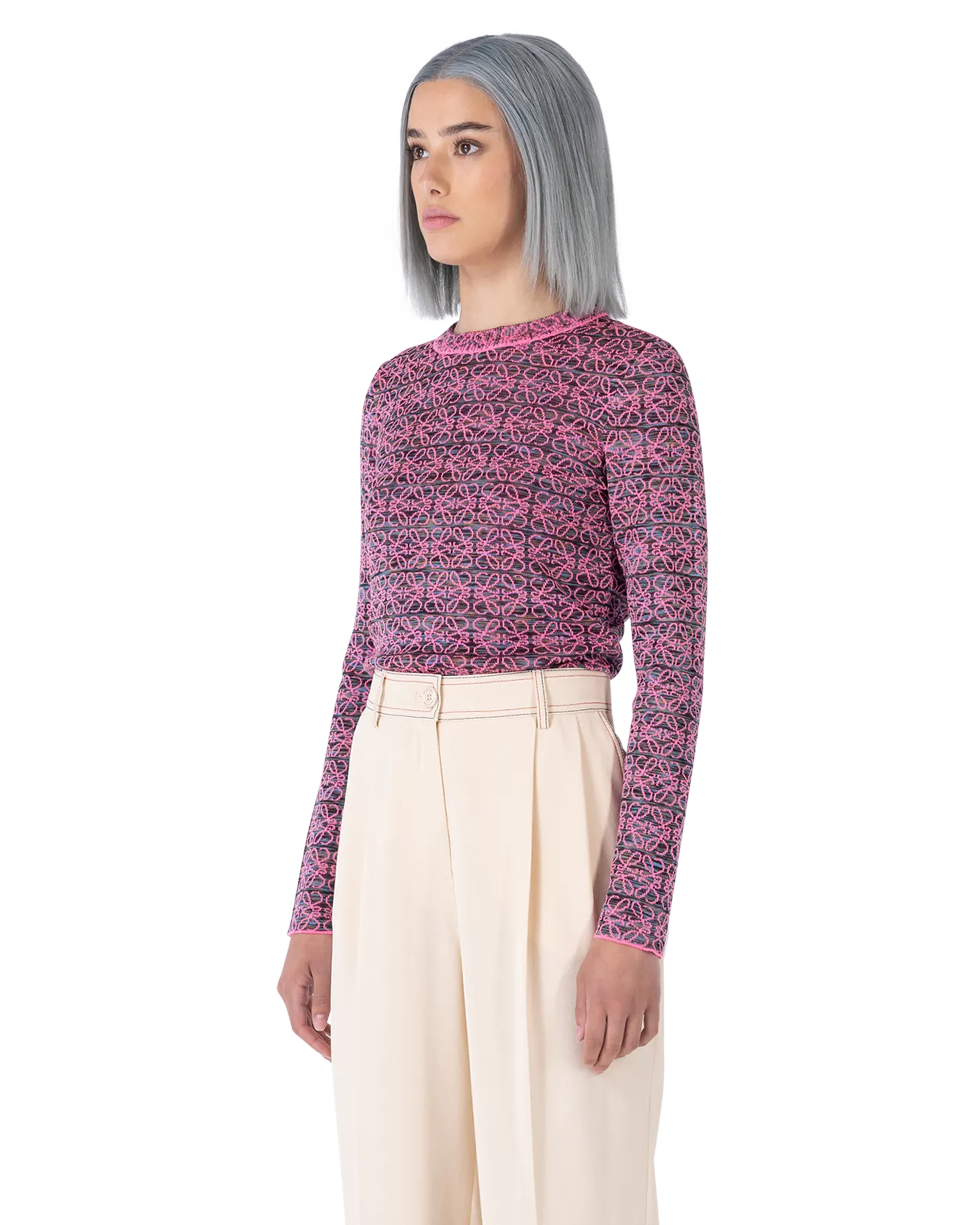 Anagram Jacquard Logo Top