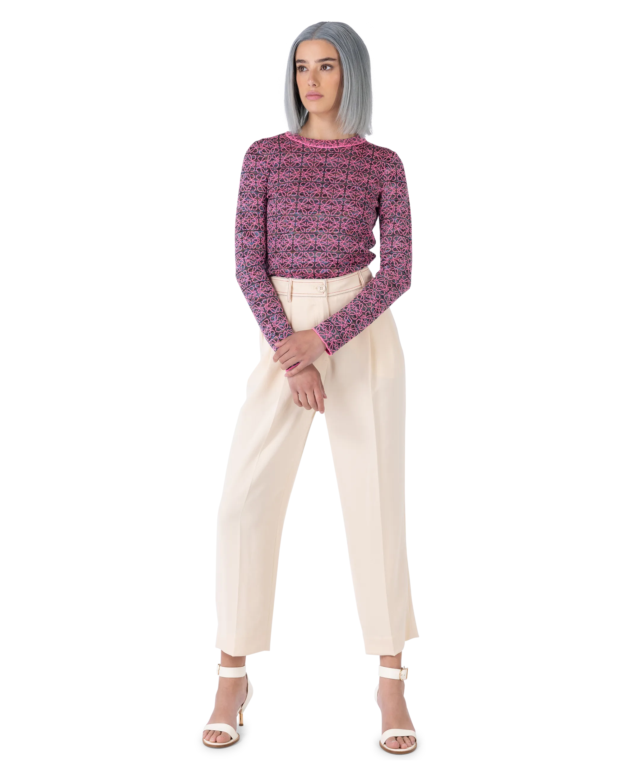 Anagram Jacquard Logo Top