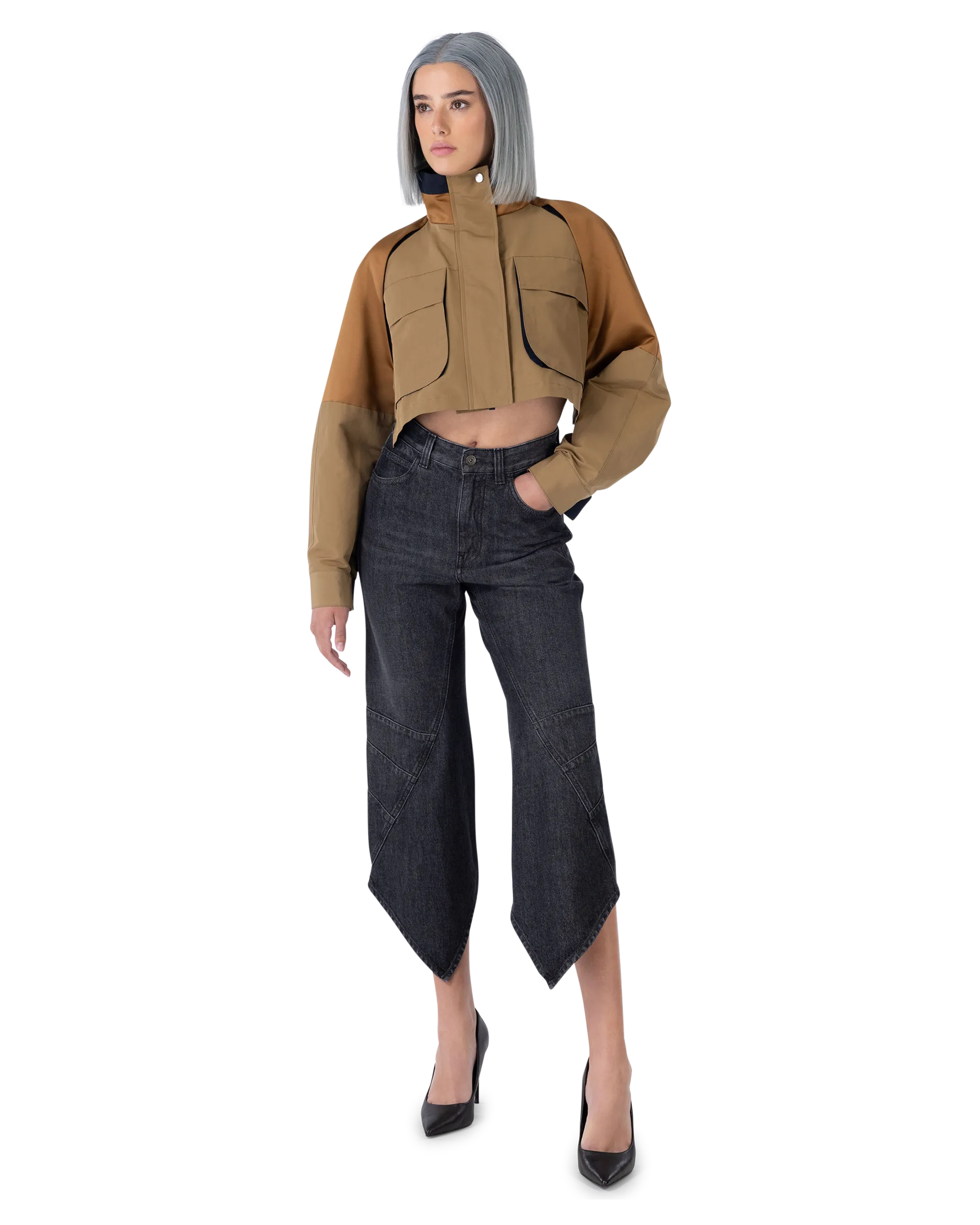 Curved Jeans