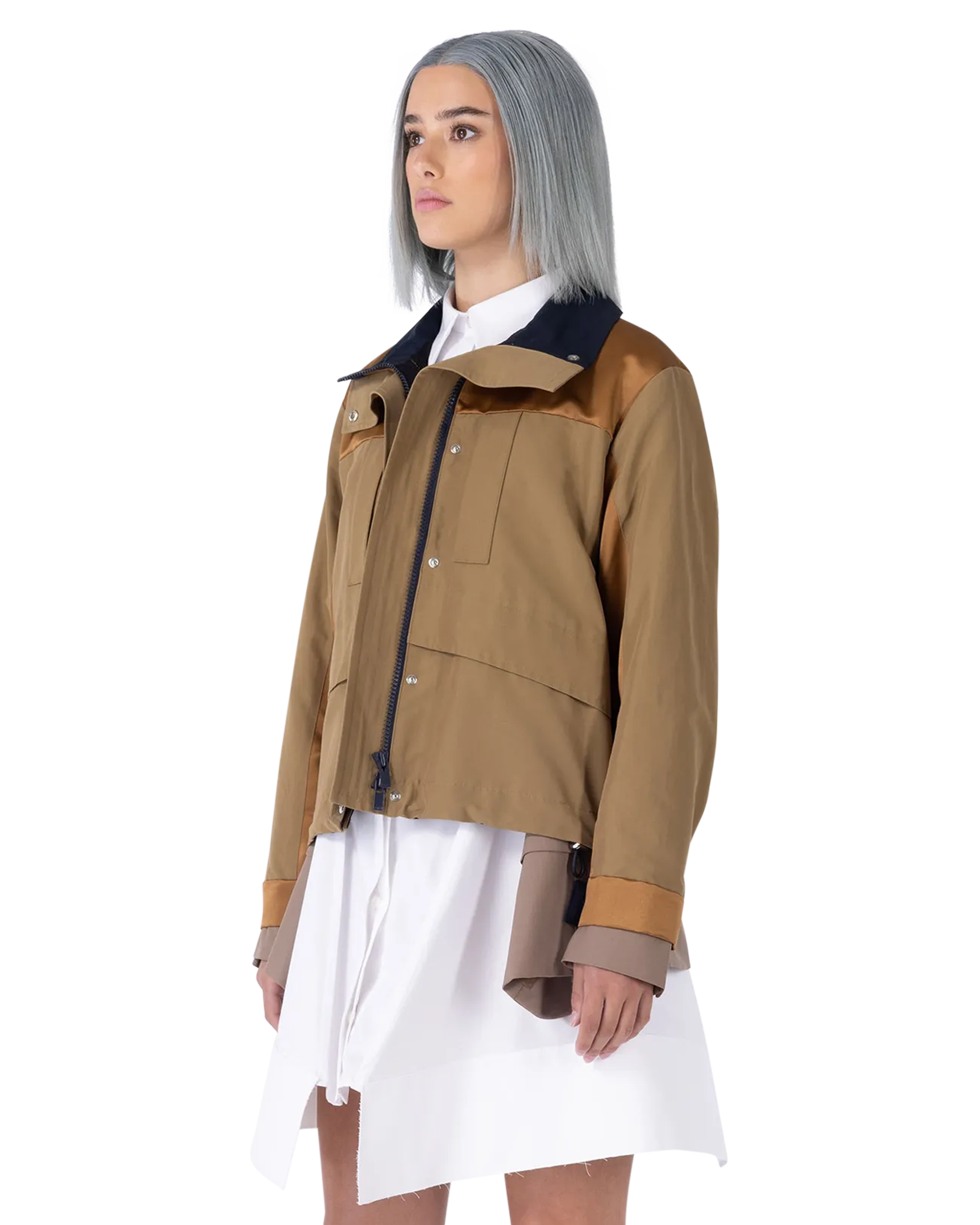 Sacai Cropped Utility Jacket