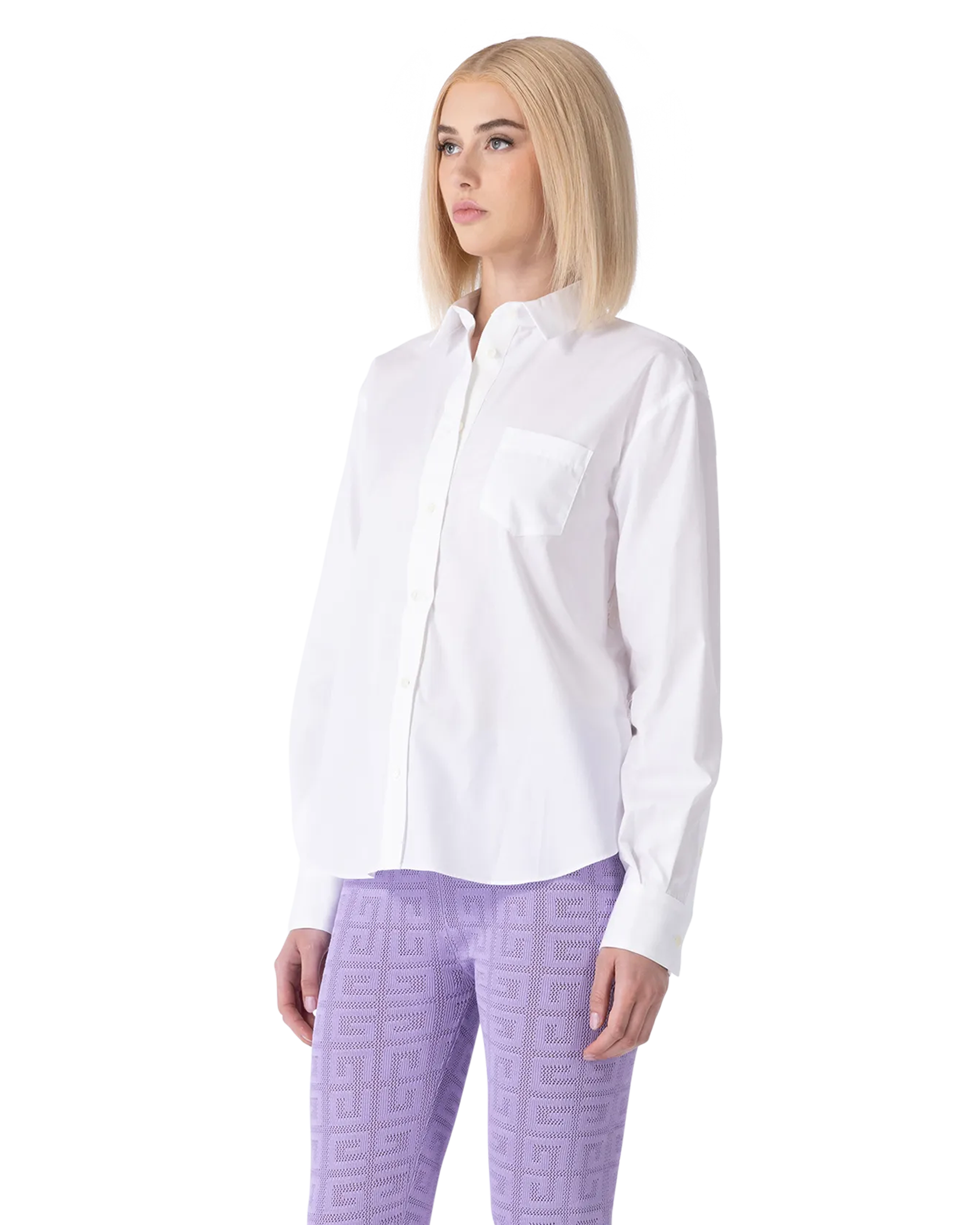 Sacai White Button Down Shirt