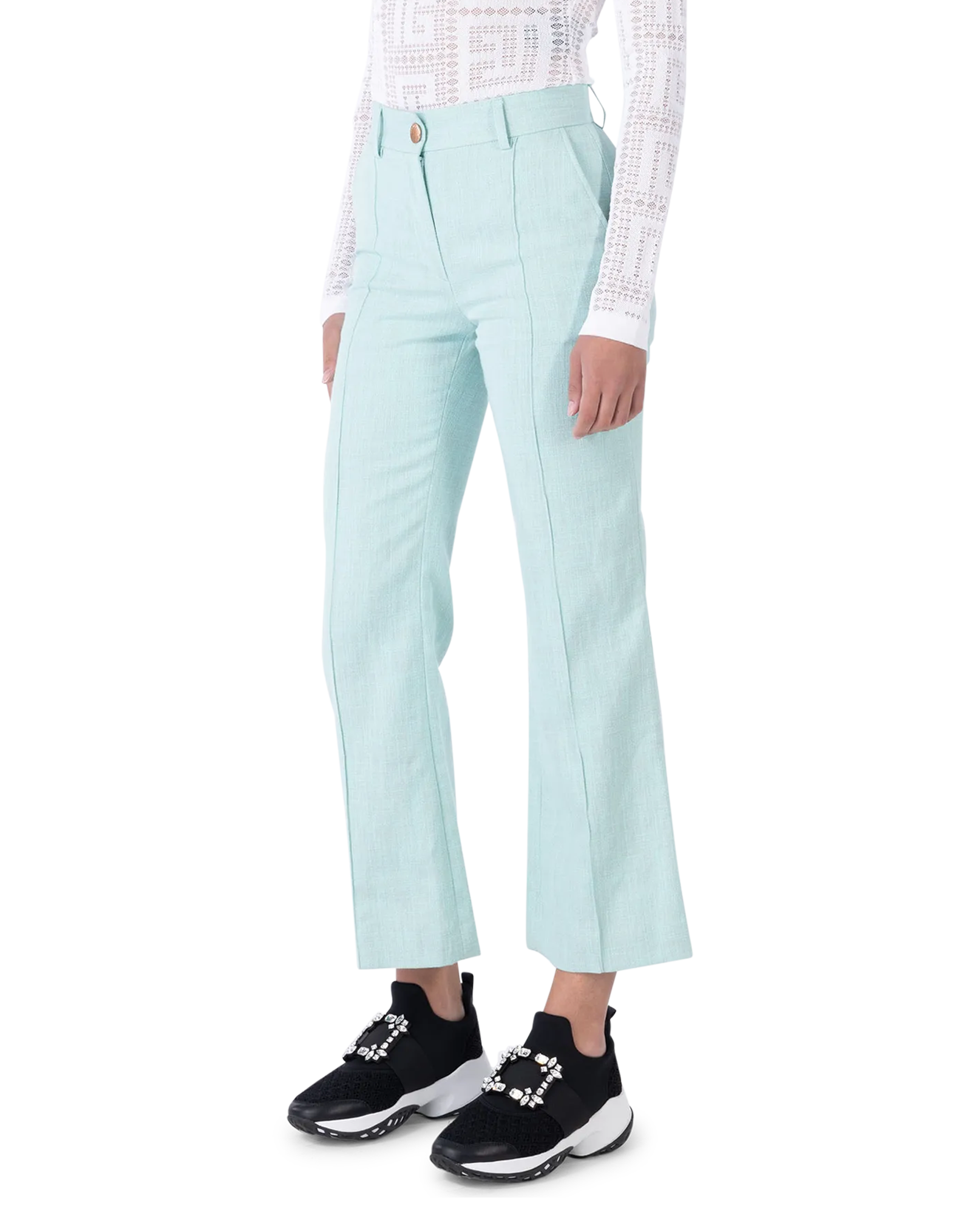 Linen Straight Leg Pants