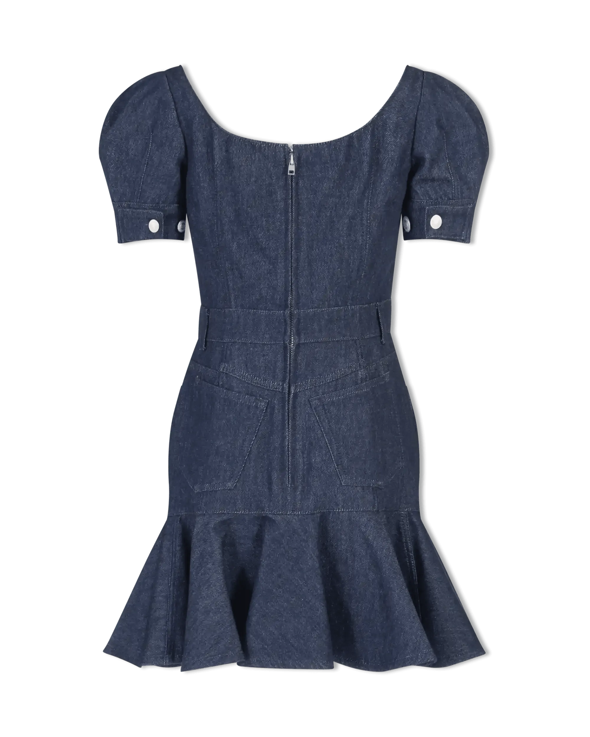 Short Sleeved Denim Dress