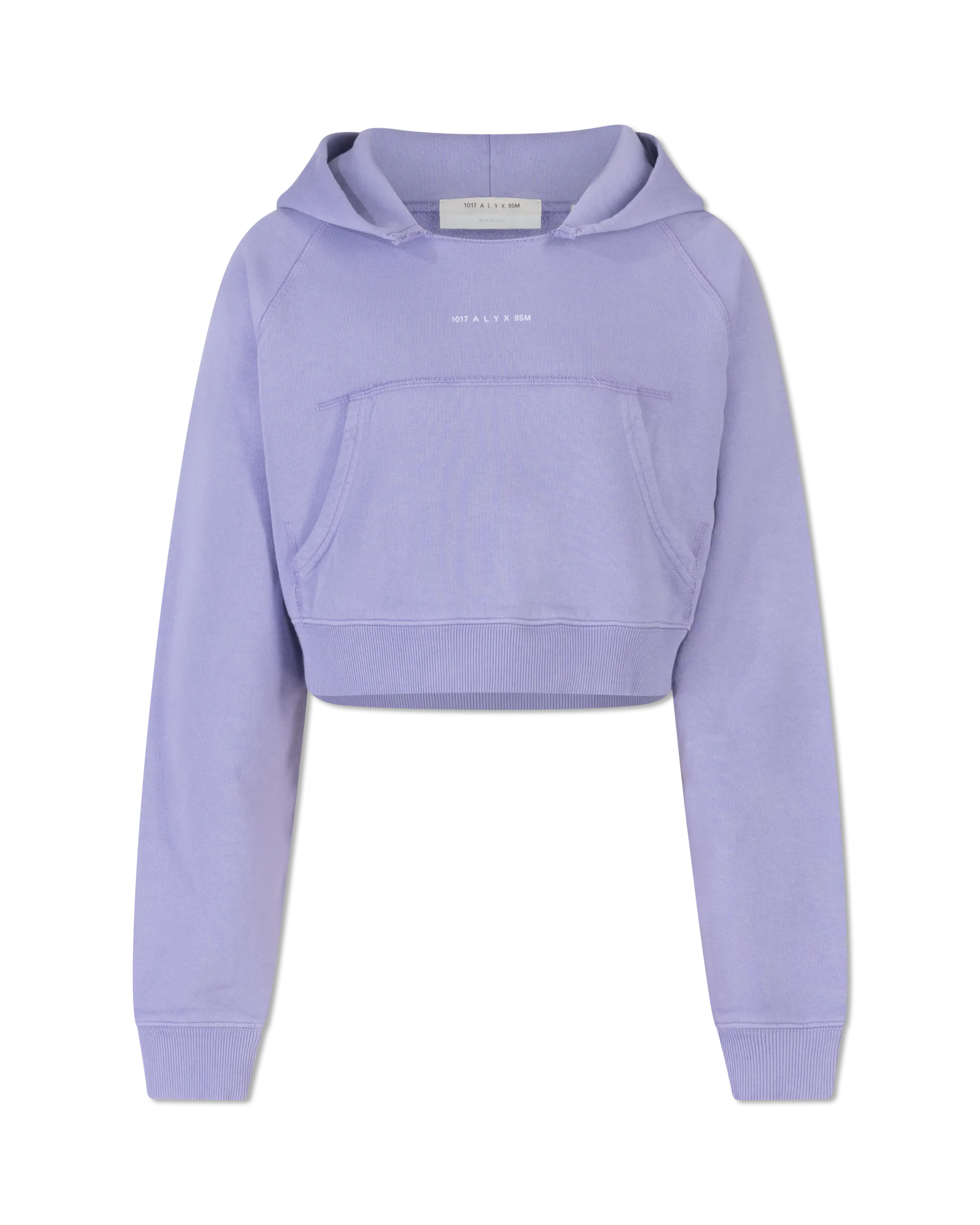 Collection Logo Cropped Hoodie