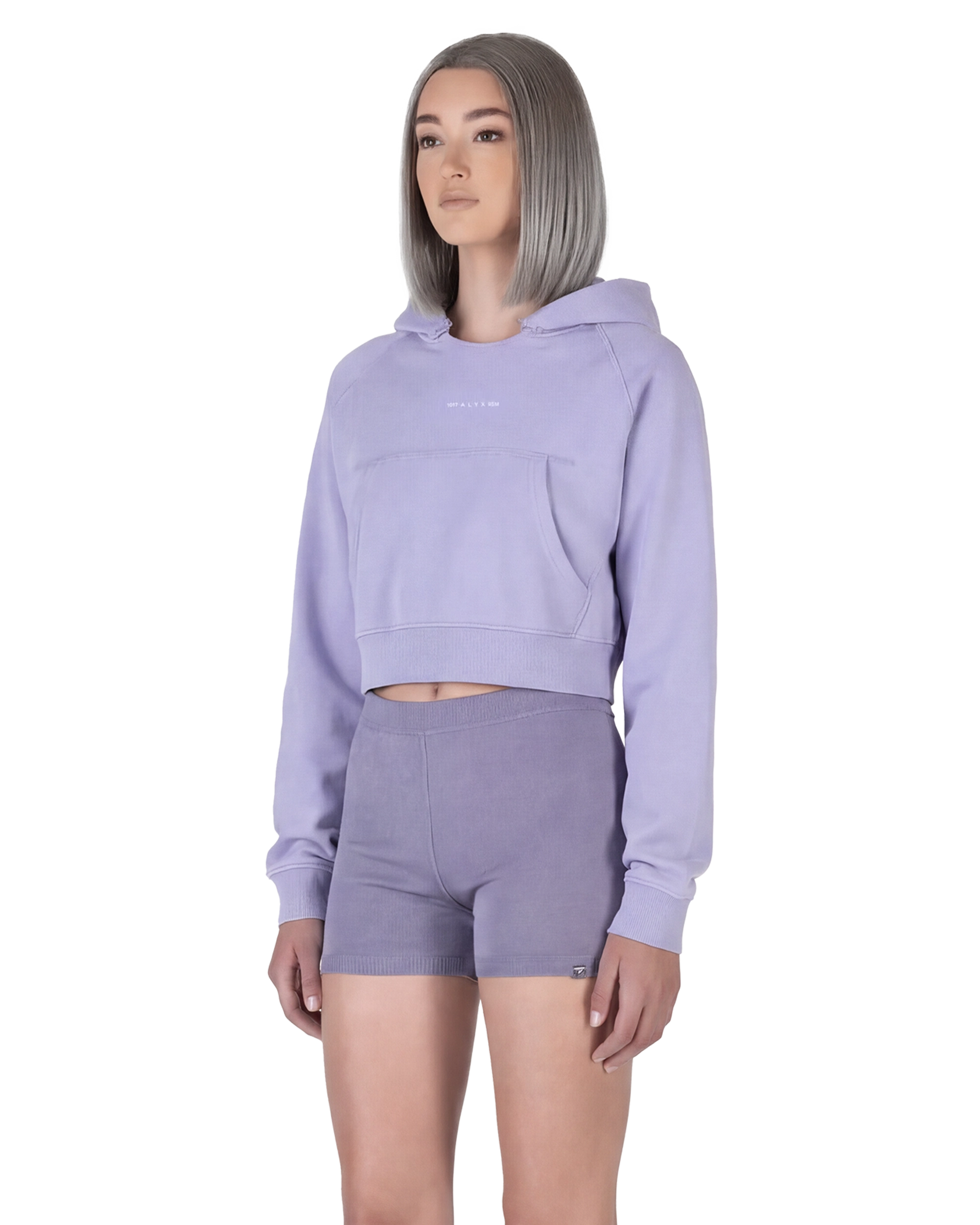 Collection Logo Cropped Hoodie