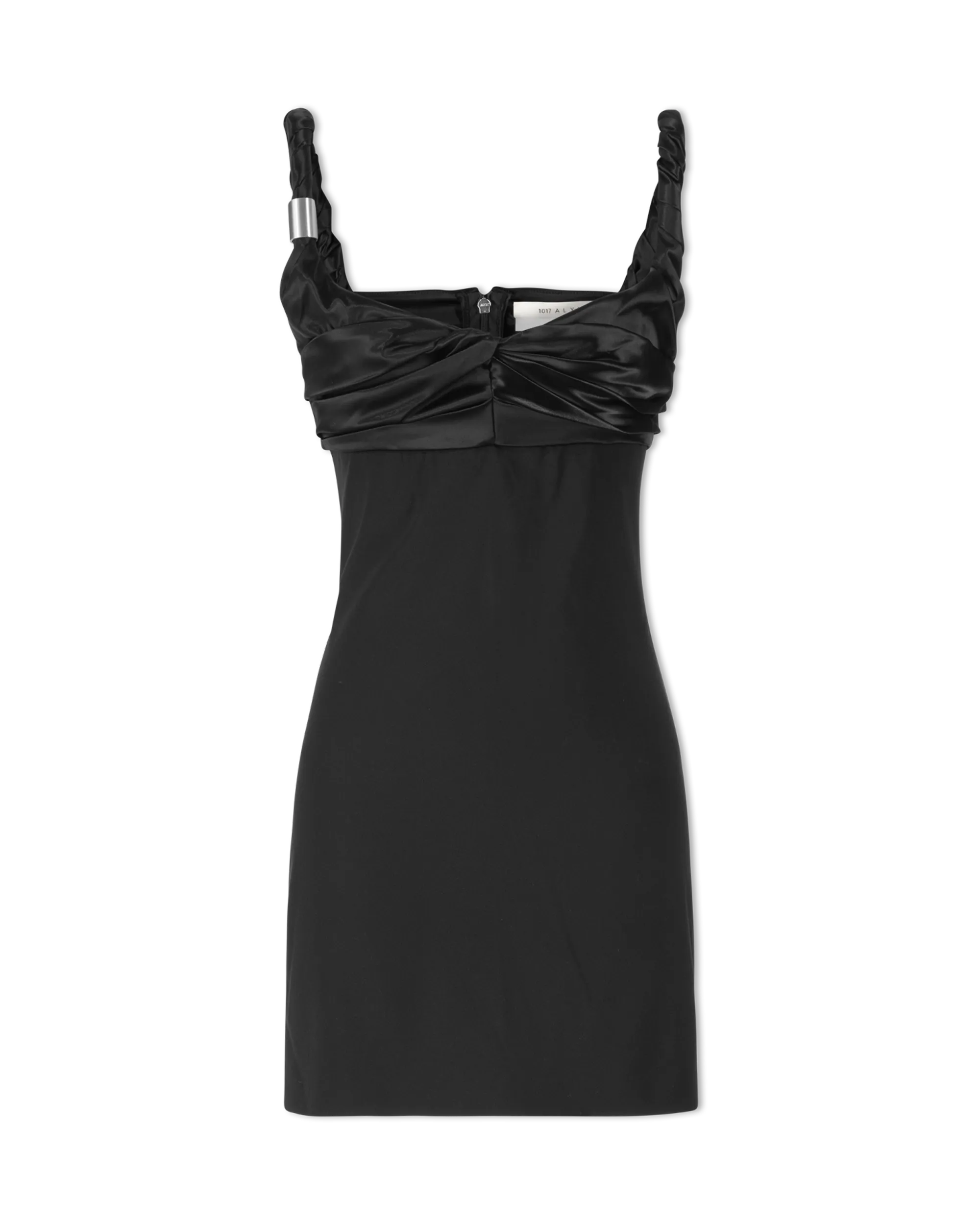 Twisted Strap Sleeveless Mini Dress