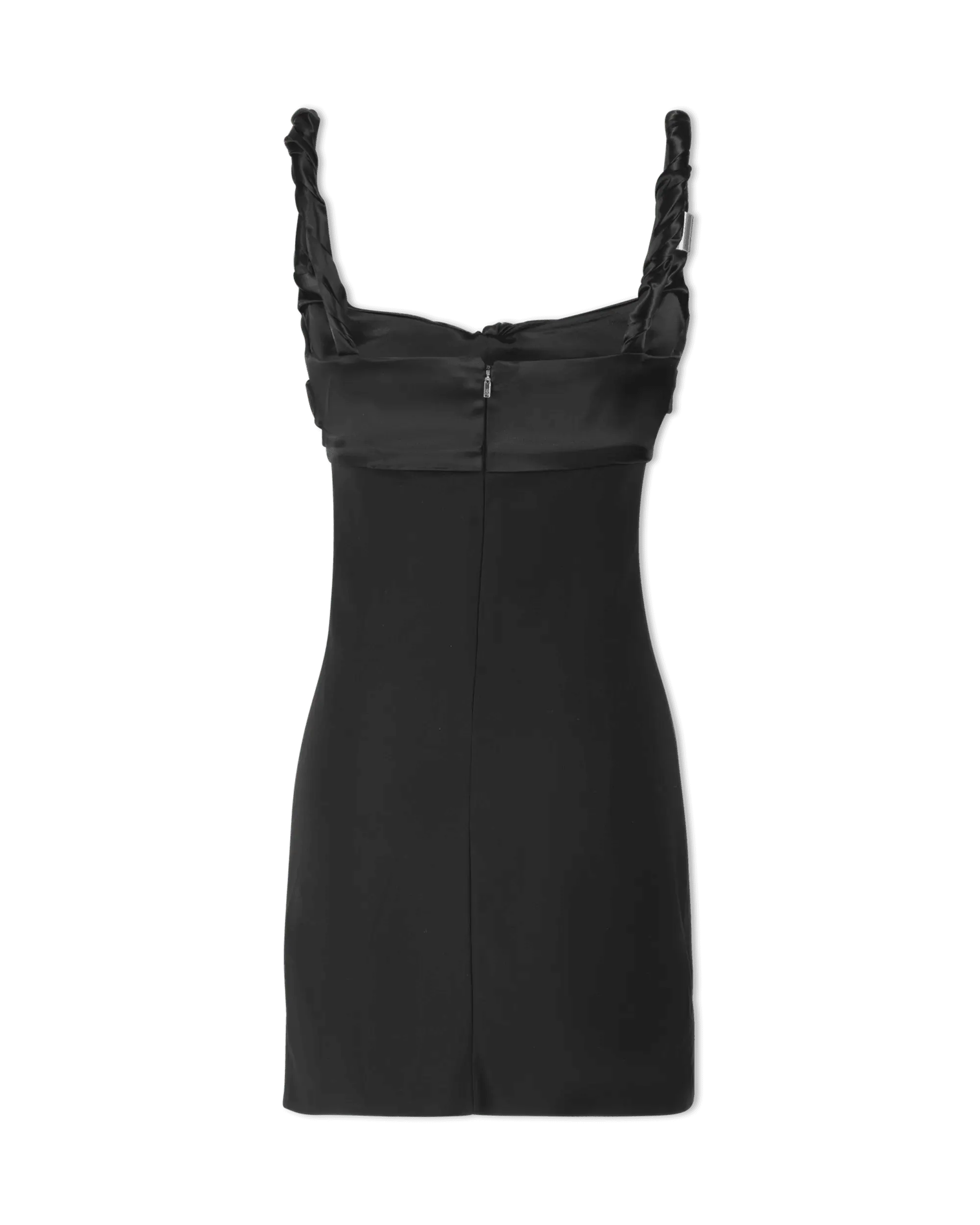 Twisted Strap Sleeveless Mini Dress - DIHSAN