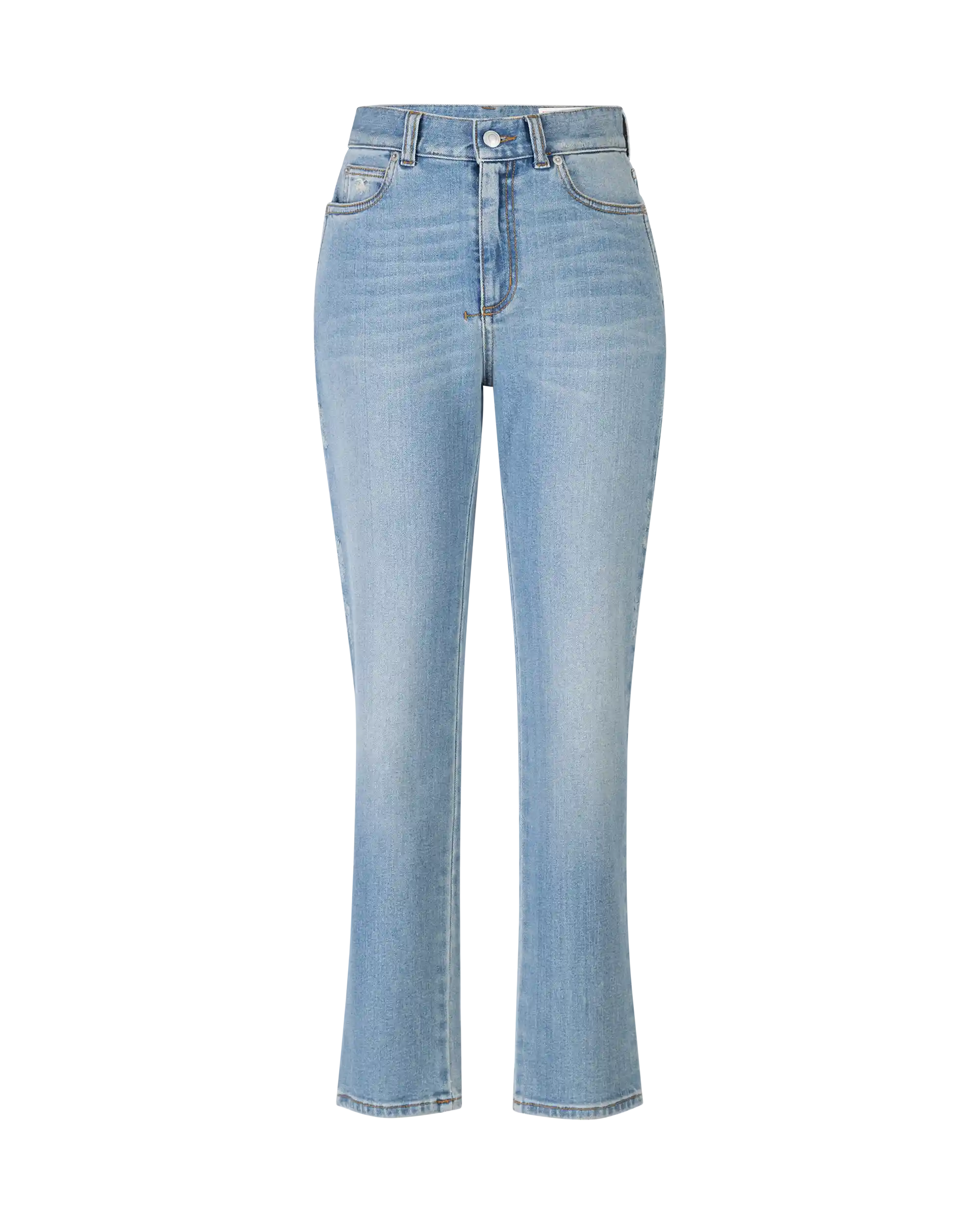 Fitted Five-Pocket Jeans