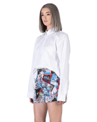 Poplin Oversized Dress Shirt