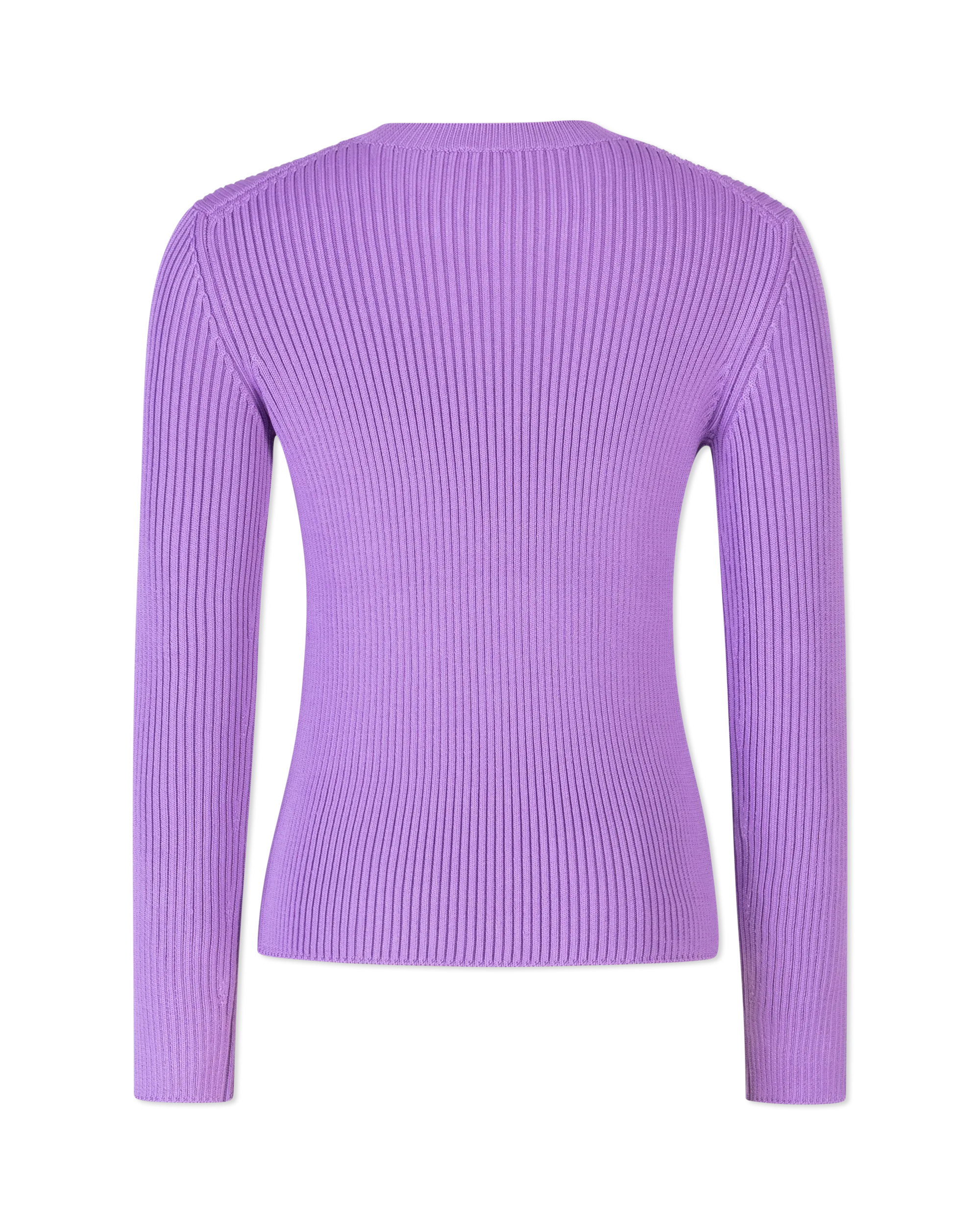 Ribbed Knit Long Sleeve Sweater