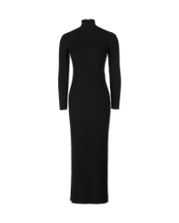 Micro Cable Wool Fitted Dress - DIHSAN