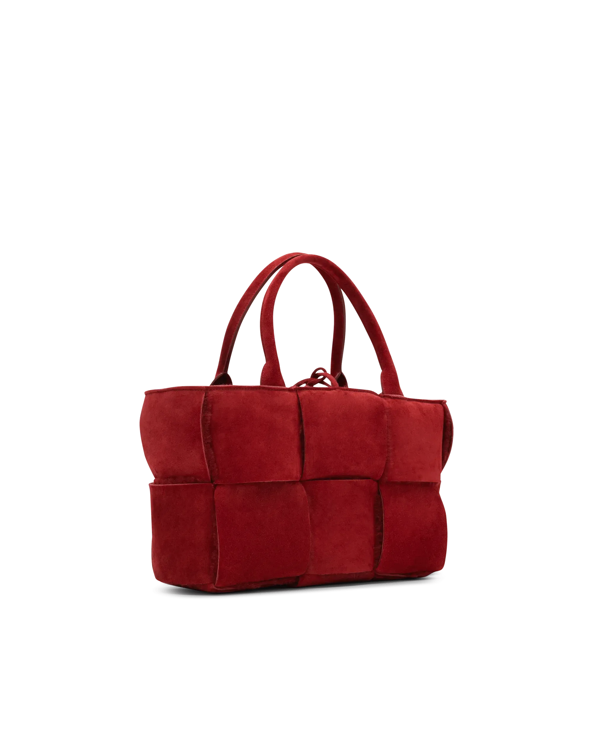 Suede Arco Shopping Tote - DIHSAN