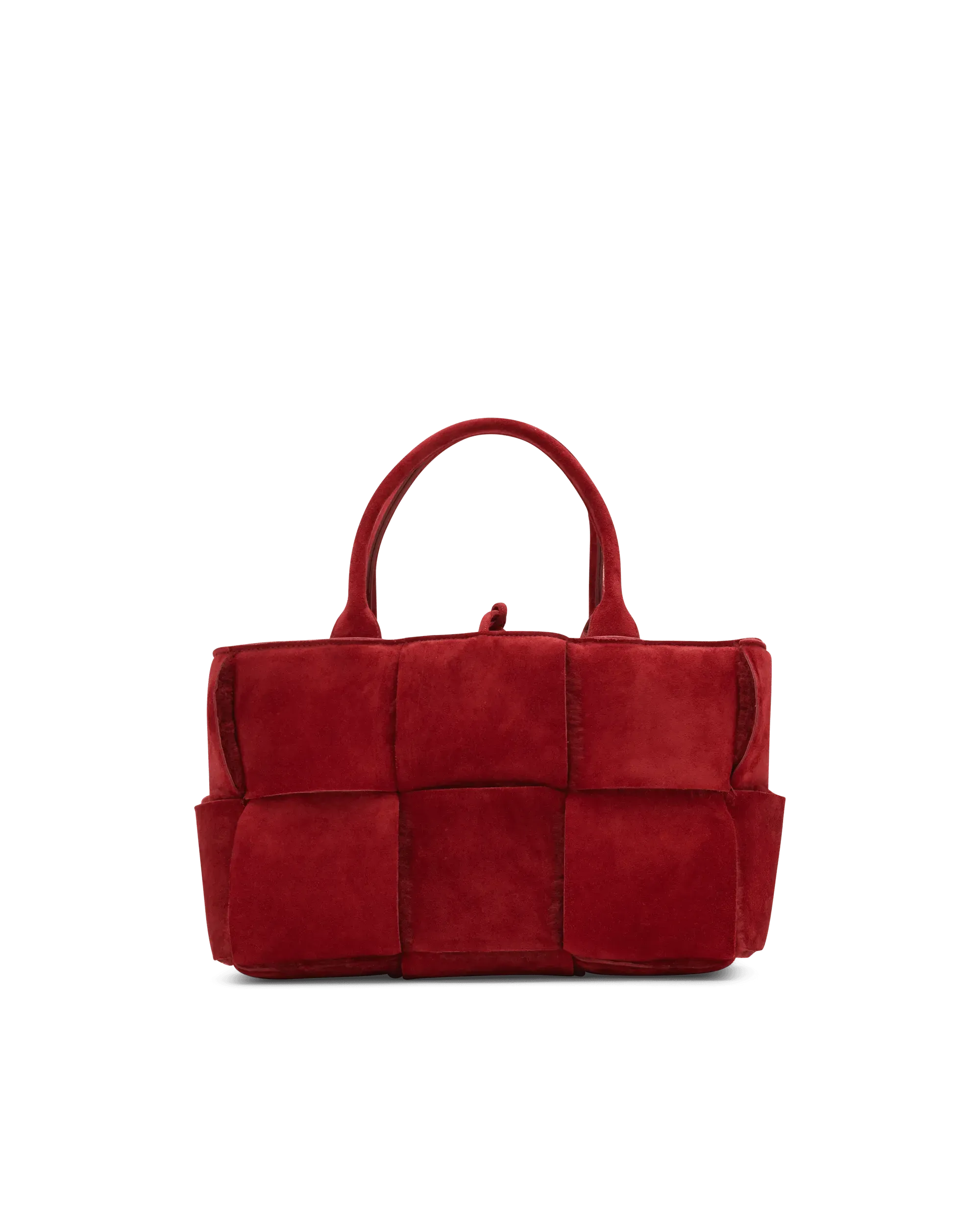 Suede Arco Shopping Tote - DIHSAN