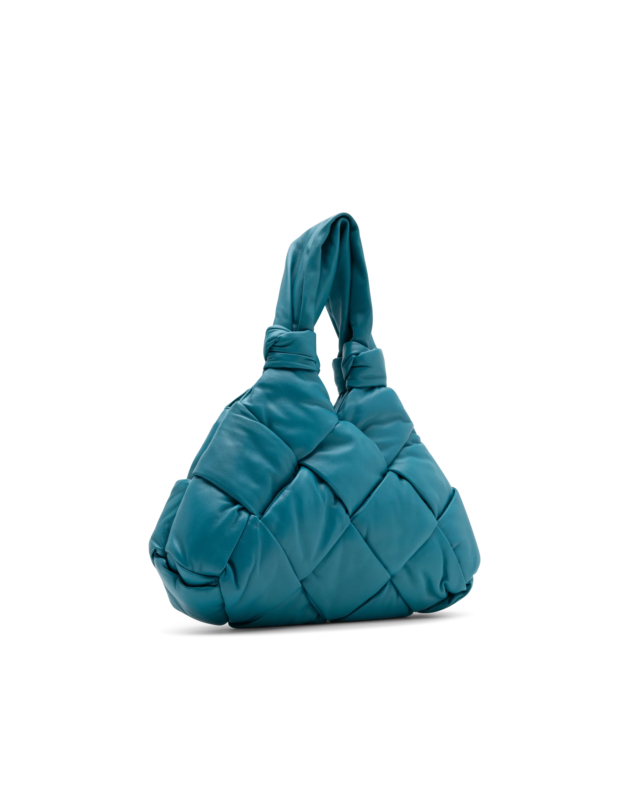 Padded Lock Shoulder Bag