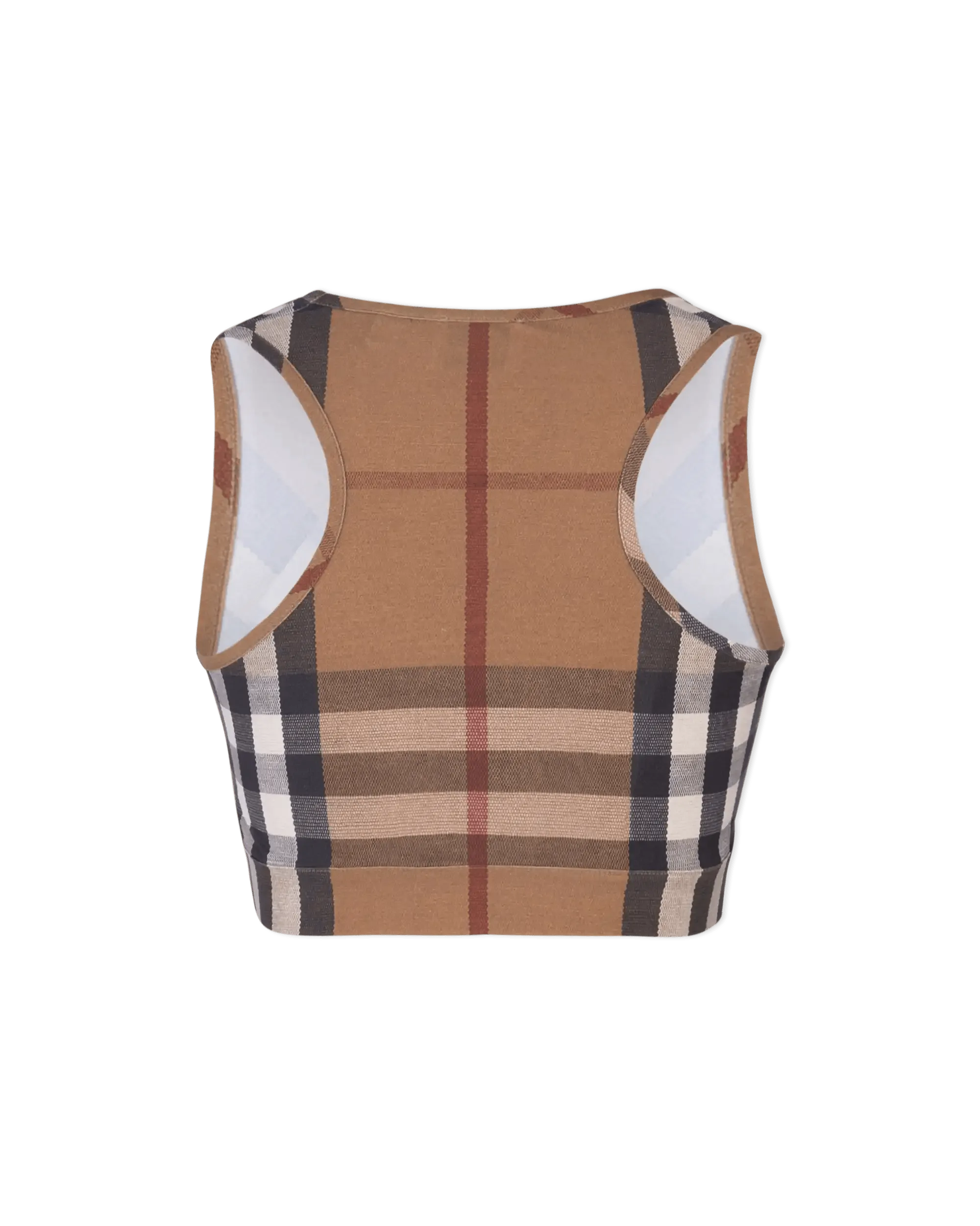 Immy Check Bra Top