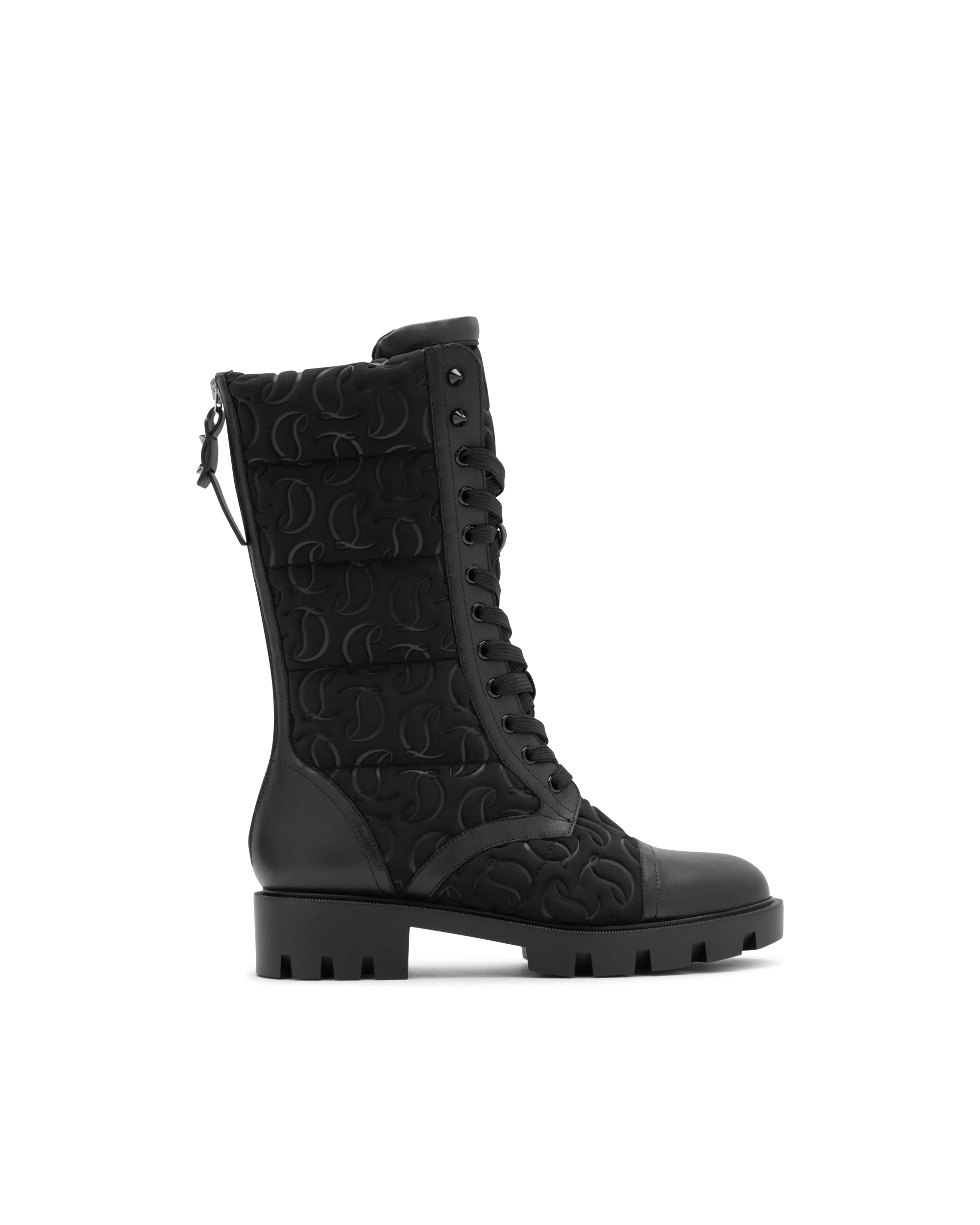 Pavleta Canvas Combat Boots