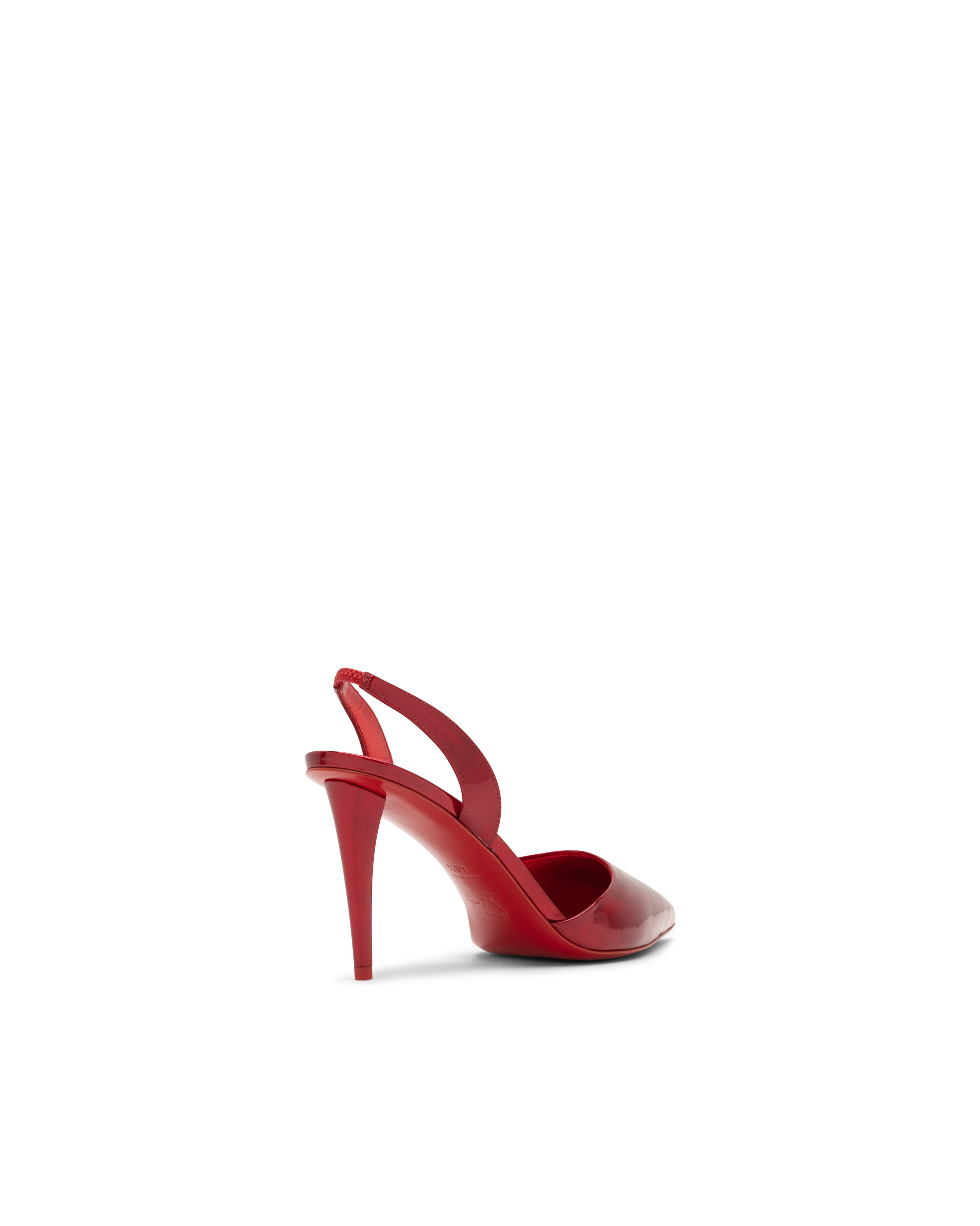 Astrid 85 Patent Leather Slingback Pumps