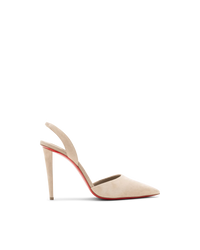 Astrid 100 Suede Slingback Pumps - DIHSAN