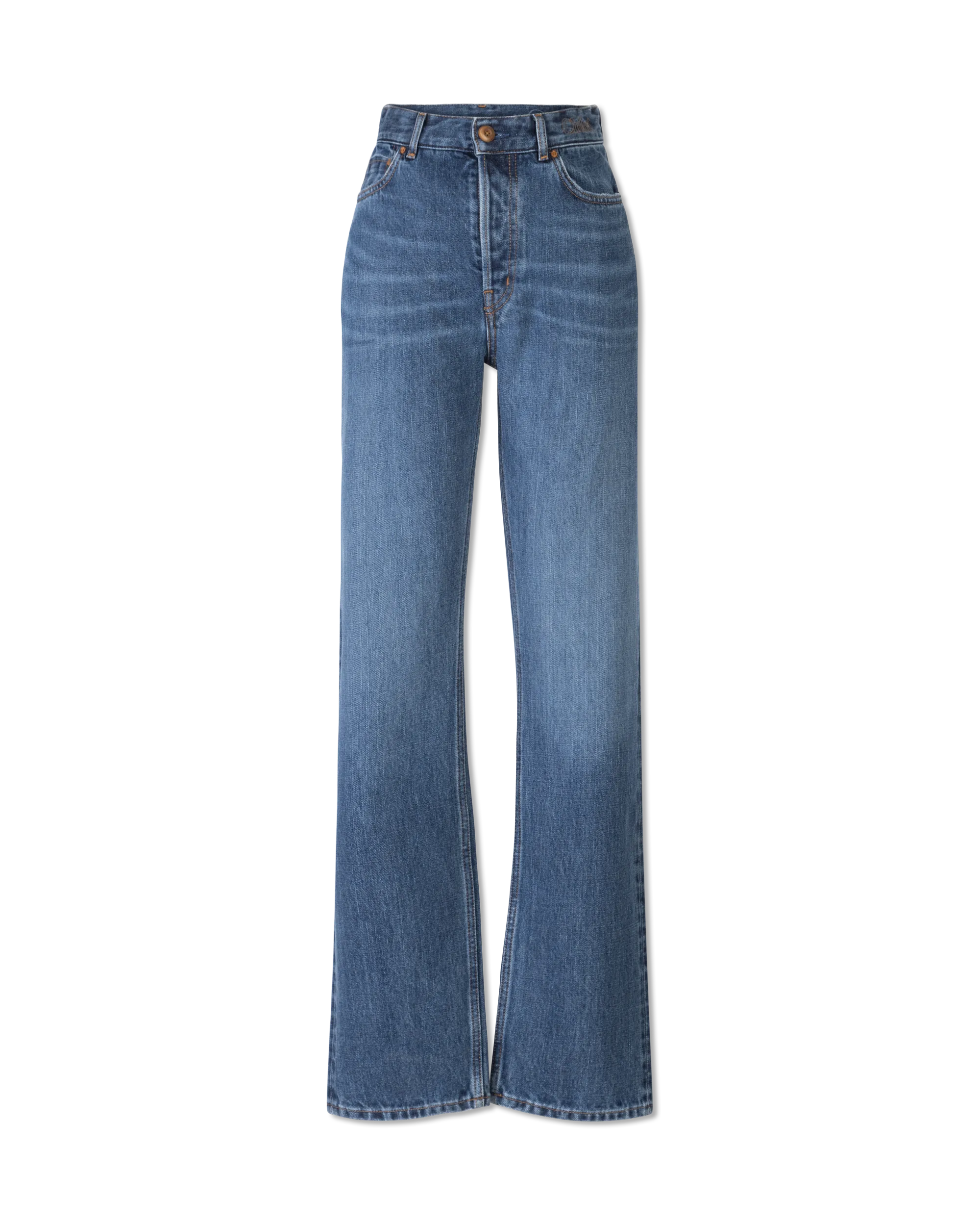 Mid-Rise Bootcut Jeans