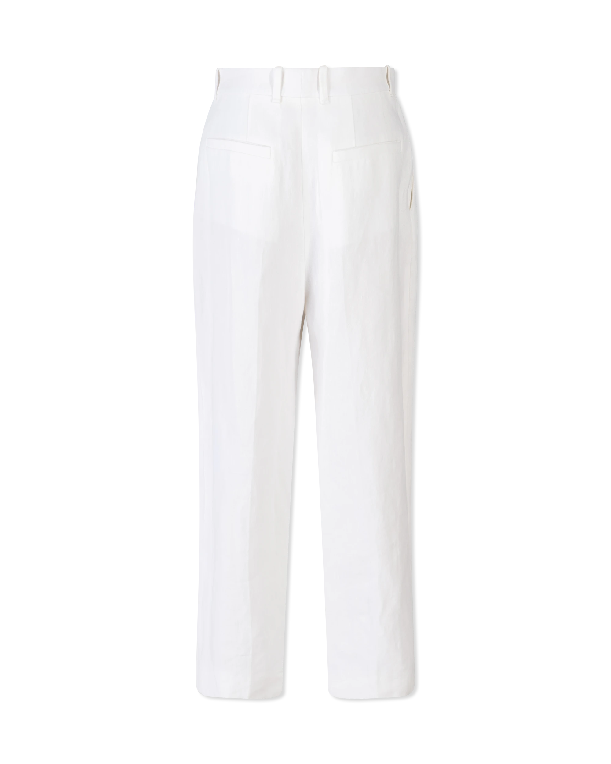 Straight Leg Linen Pants