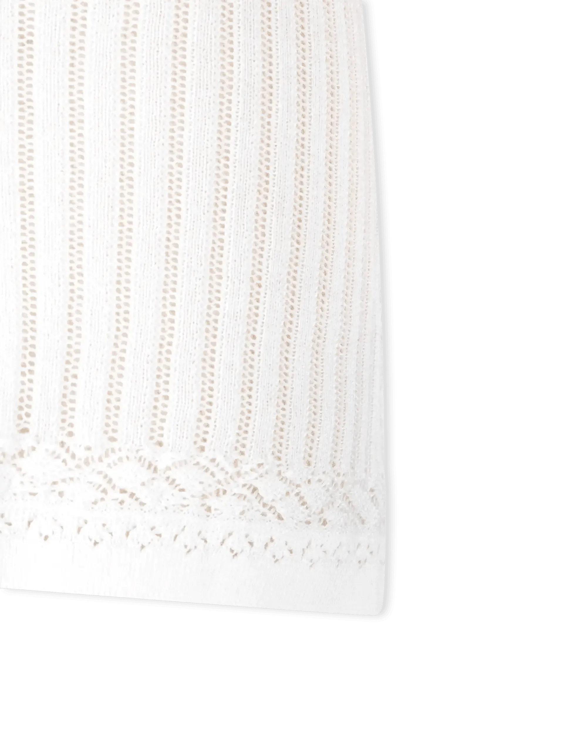 Pointelle Short Sleeve T-Shirt - DIHSAN