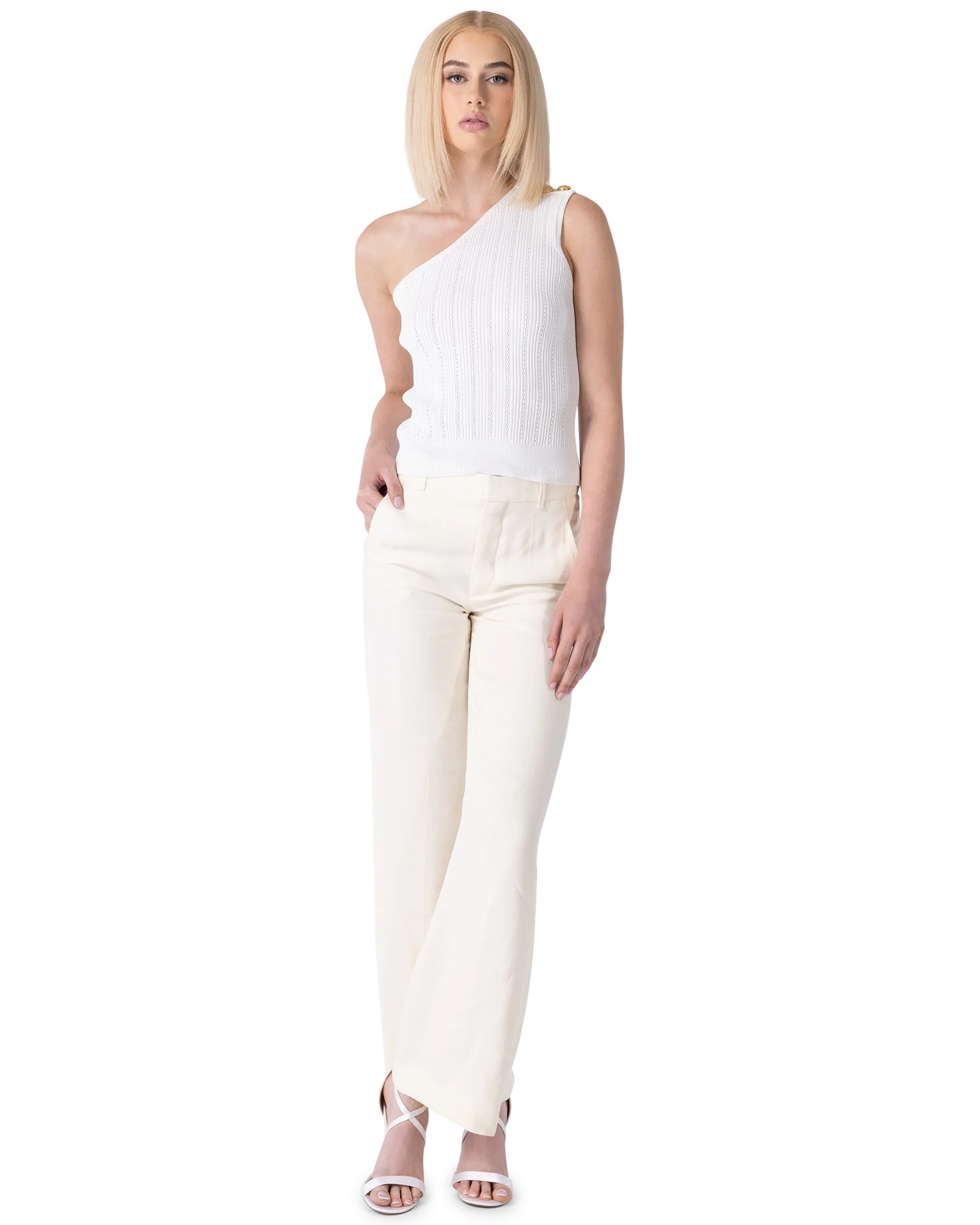 Linen Straight Leg Pants