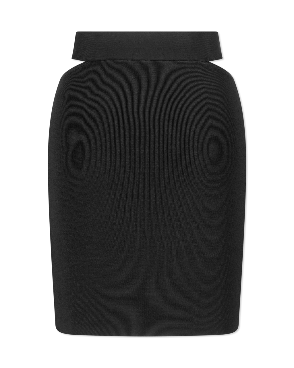 Satchie Short Knitted Cut-Out Skirt
