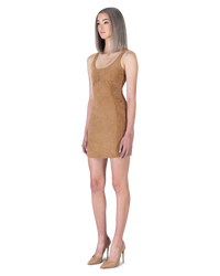 Fendi x Skims Velvet Knit Mini Dress