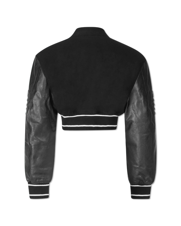 Cropped Bomber Jacket